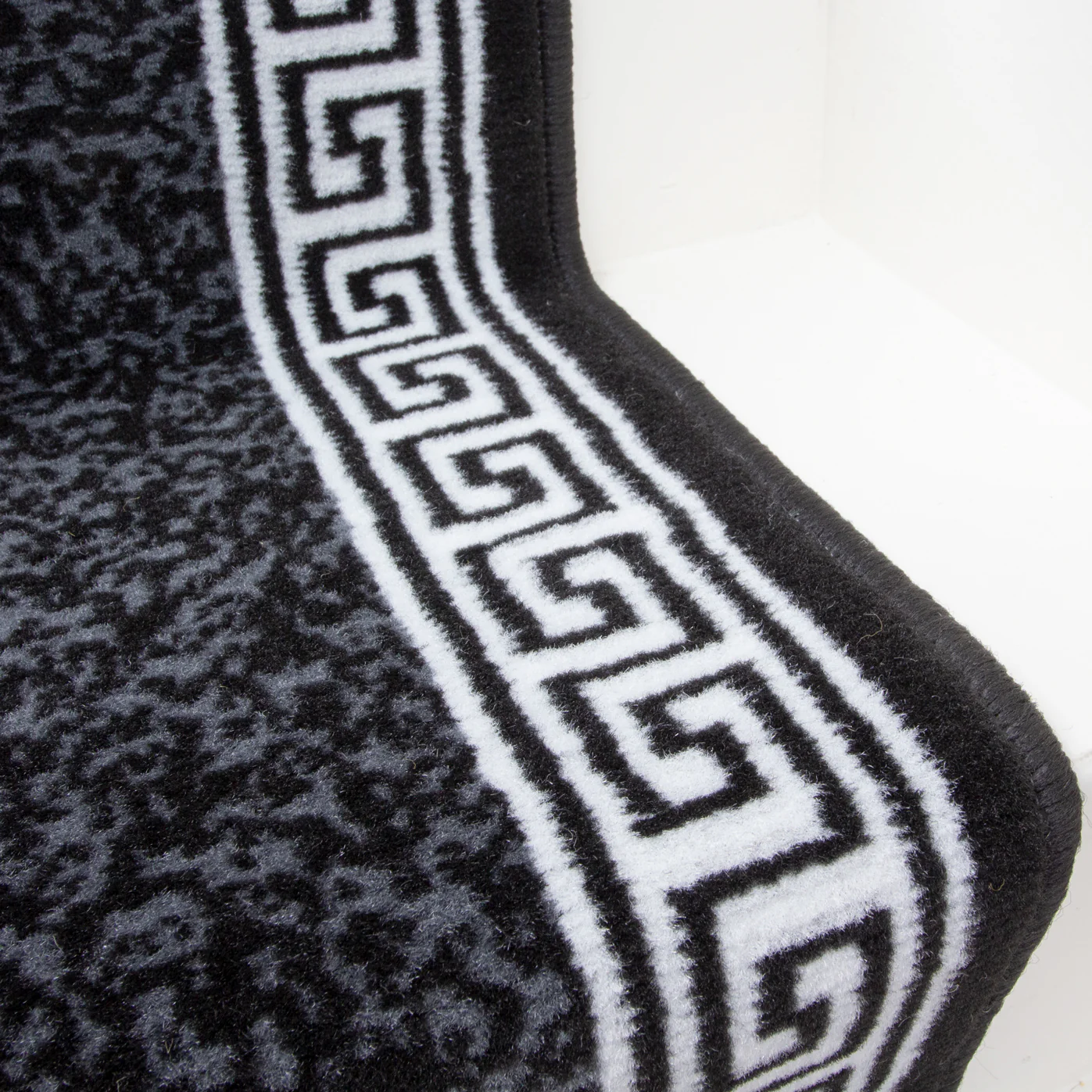 Black Border Stair Carpet Runner - Cut to Measure - Image 5