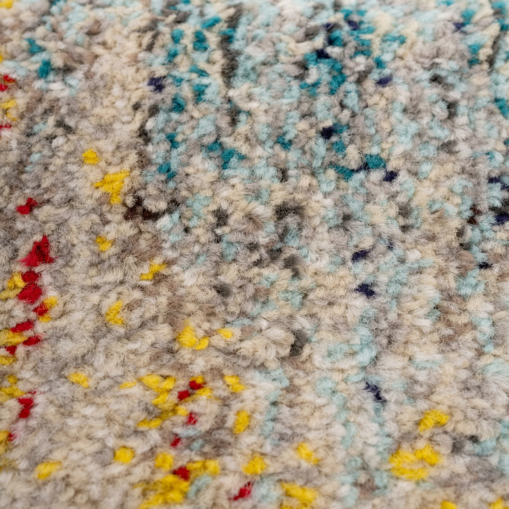 Blue Chevron Area Rug - Agatha - Image 5