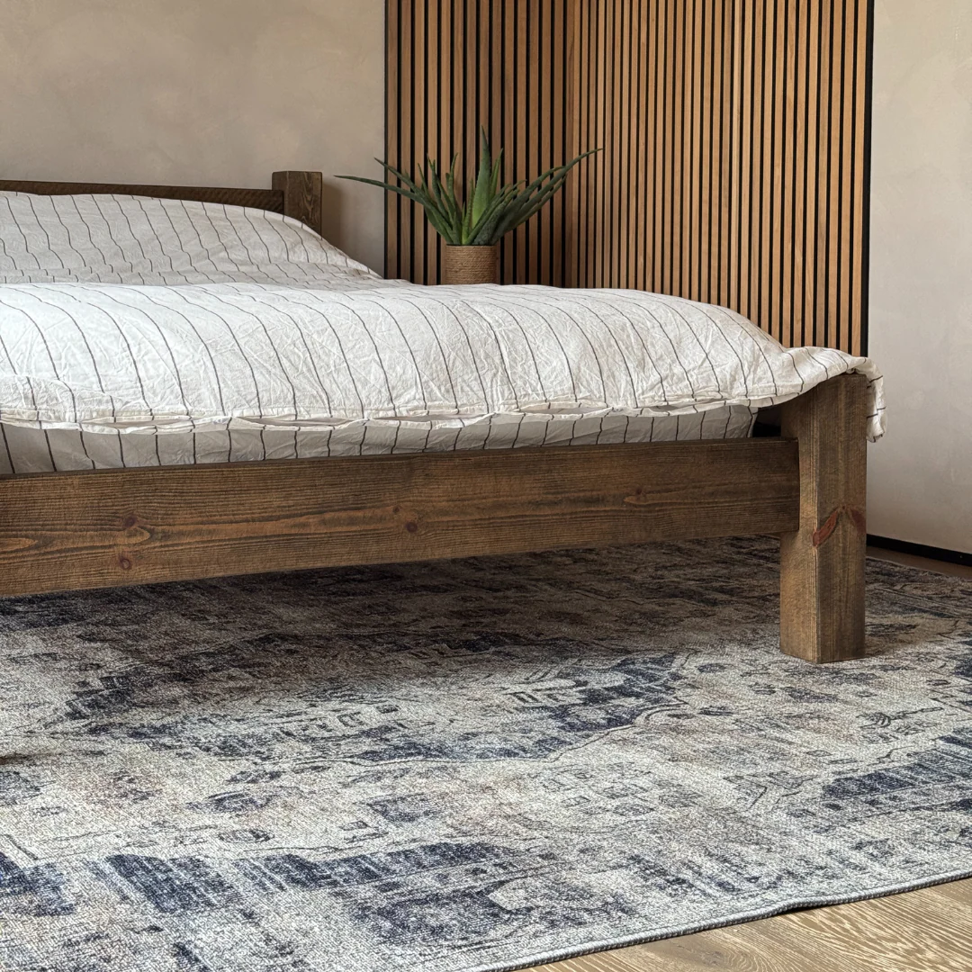 Washable Blue Traditional Rug - Kith - Image 17