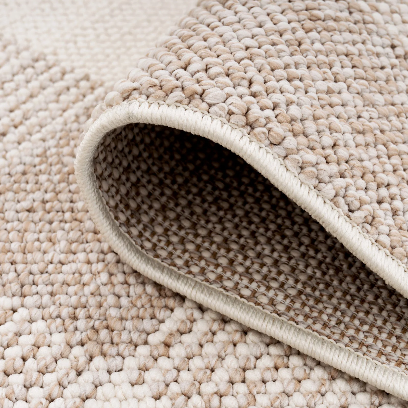 Chunky Beige Runner Rug - Etta - Image 3