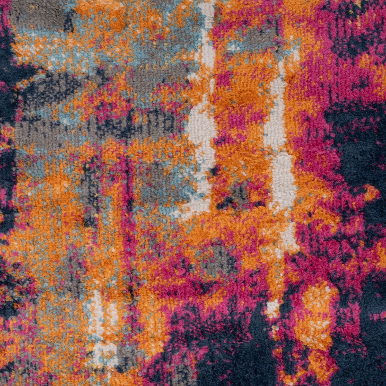 Colourful Paint Abstract Area Rug - Image 6