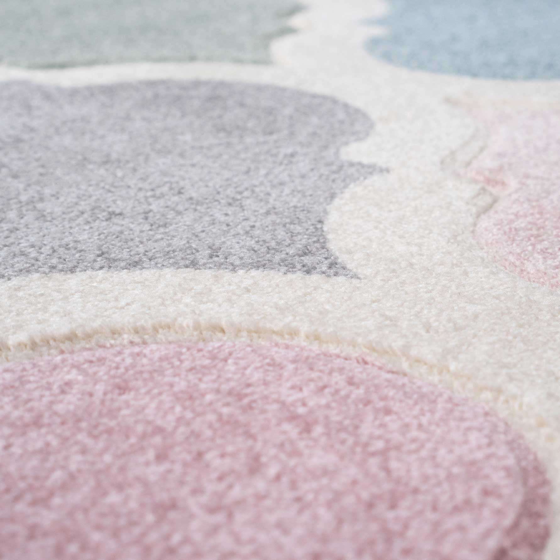 Colourful Pastel Trellis Hall Runner Rug - Image 4