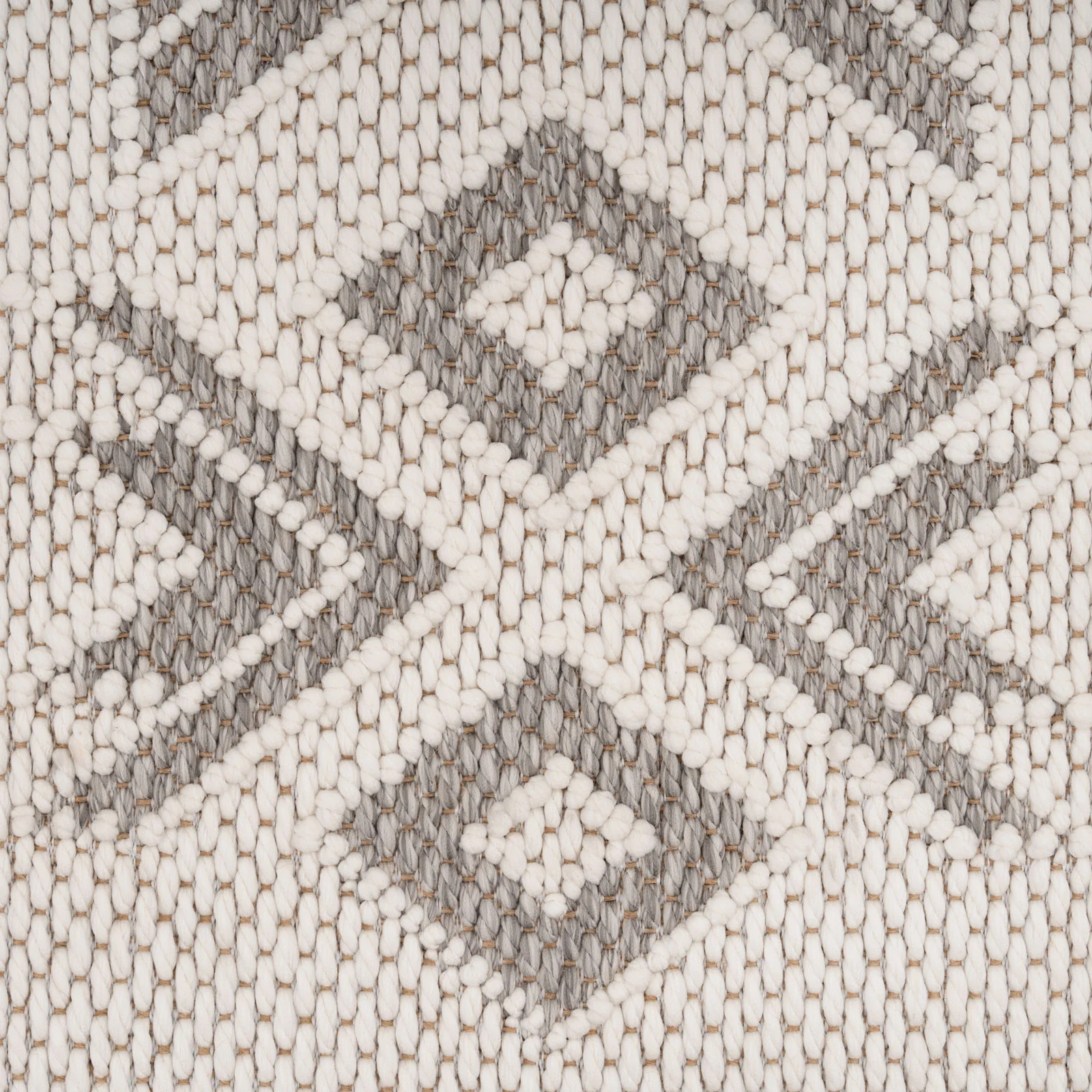 Cream Beige Motif Rug - Ryne - Image 4