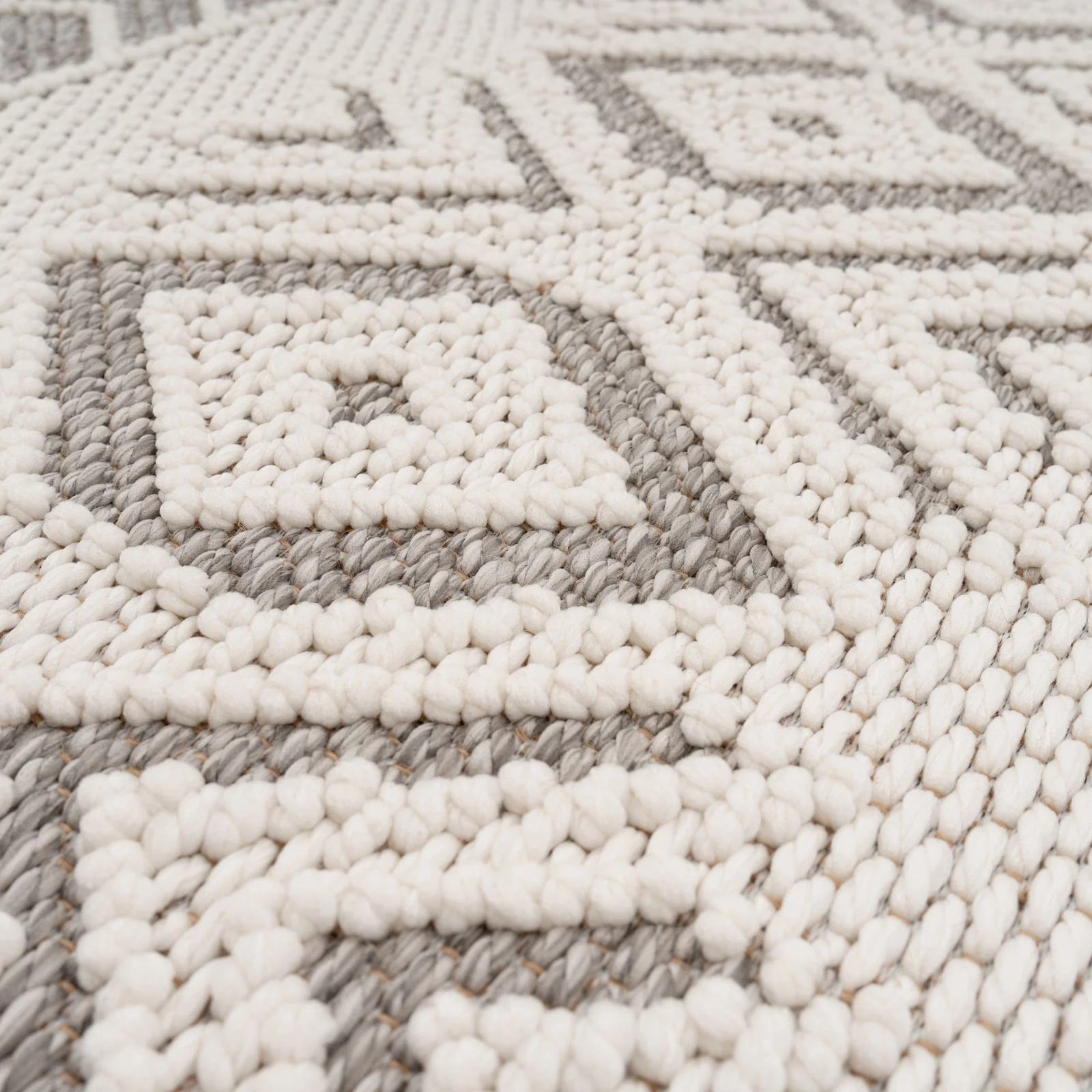 Cream Beige Motif Rug - Ryne - Image 5