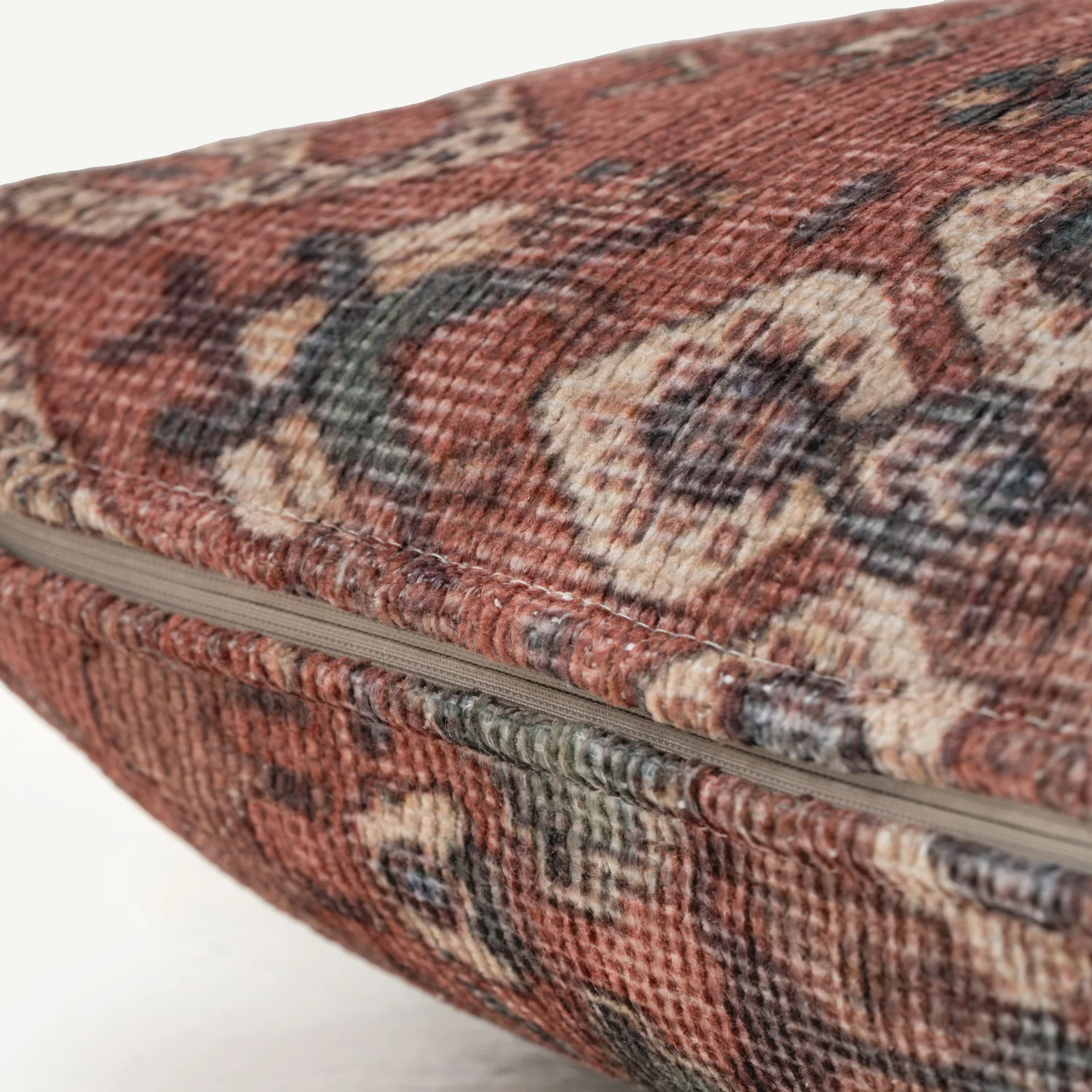 Distressed Terracotta Cushion Cover - Image 8