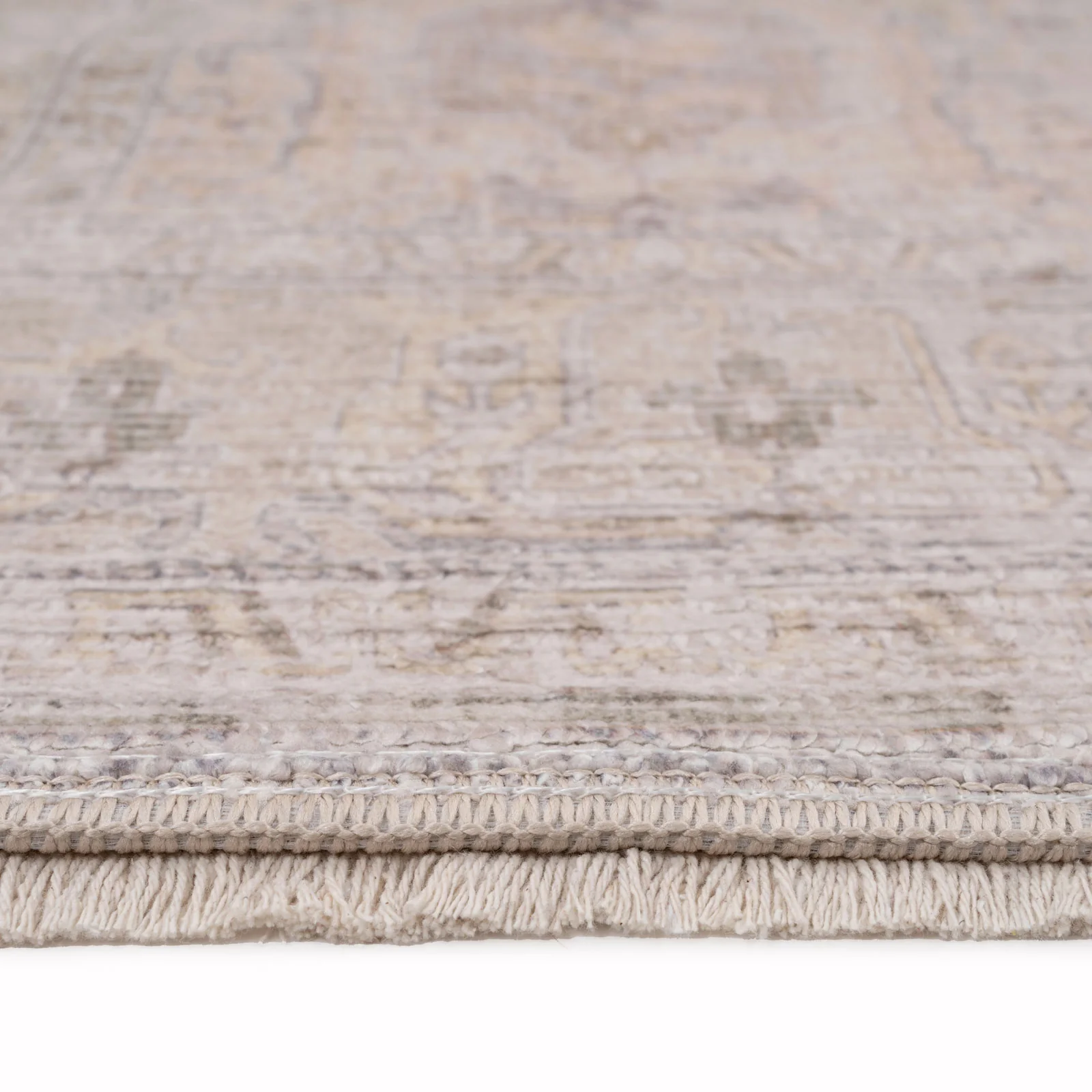 Distressed Yellow Regal Rug - Jade - Image 7