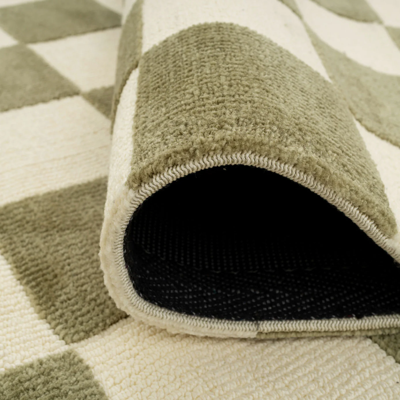 Green Retro Checkerboard Runner - Maze - Image 8