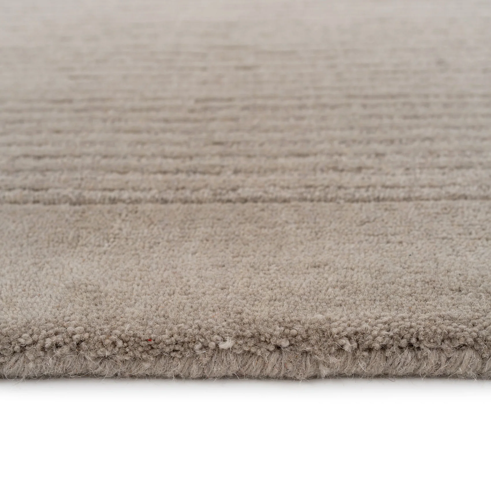 Grey Bordered Wool Rug - Olann Grey - Image 9