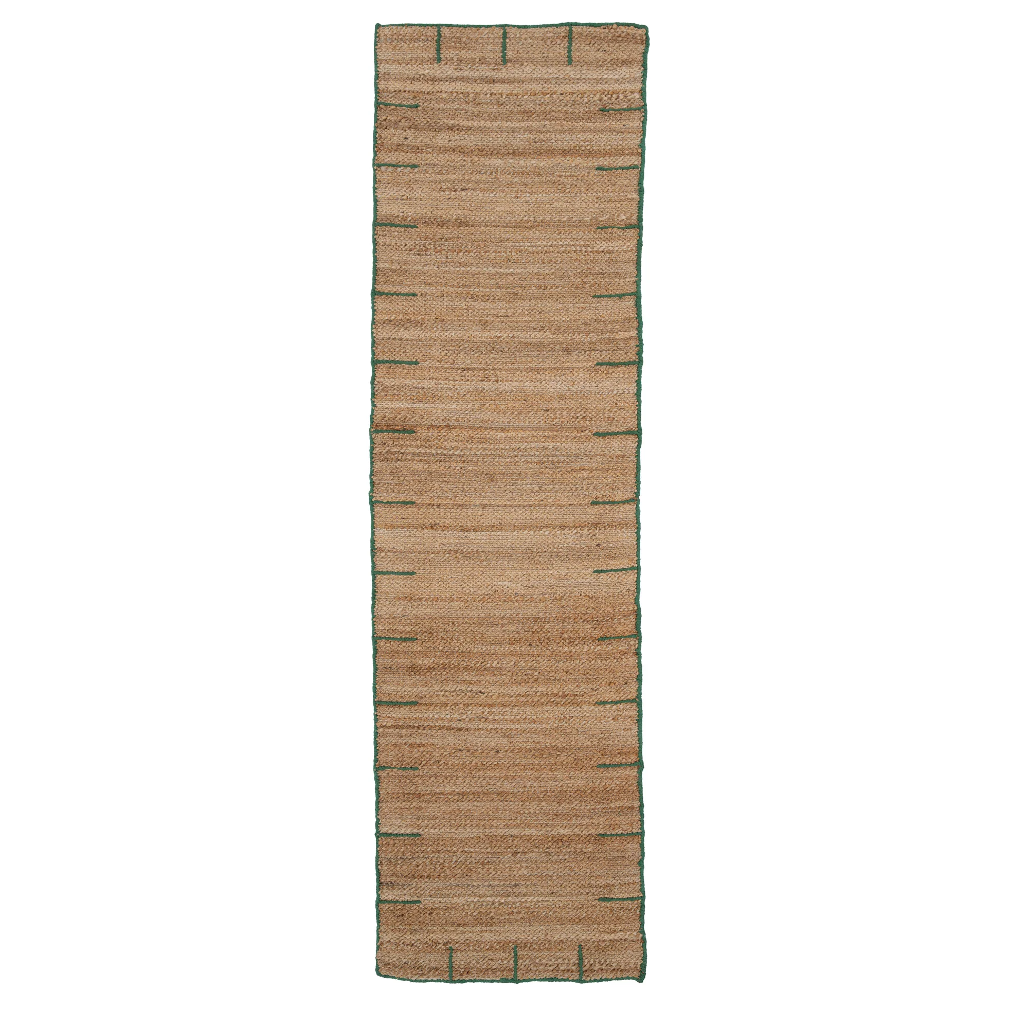 Handwoven Brown Jute Framed Runner - Oakley - Image 3
