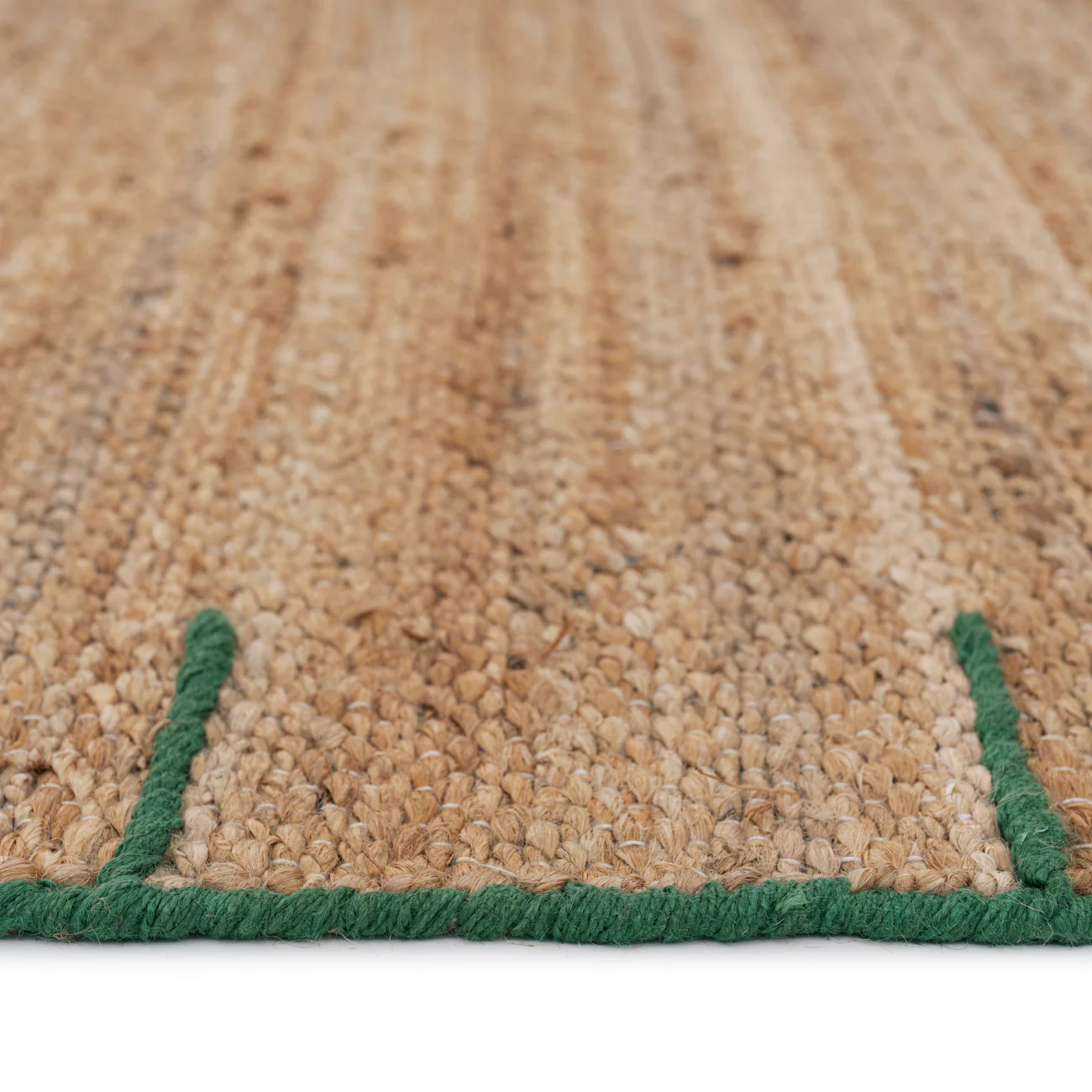 Handwoven Brown Jute Framed Runner - Oakley - Image 8