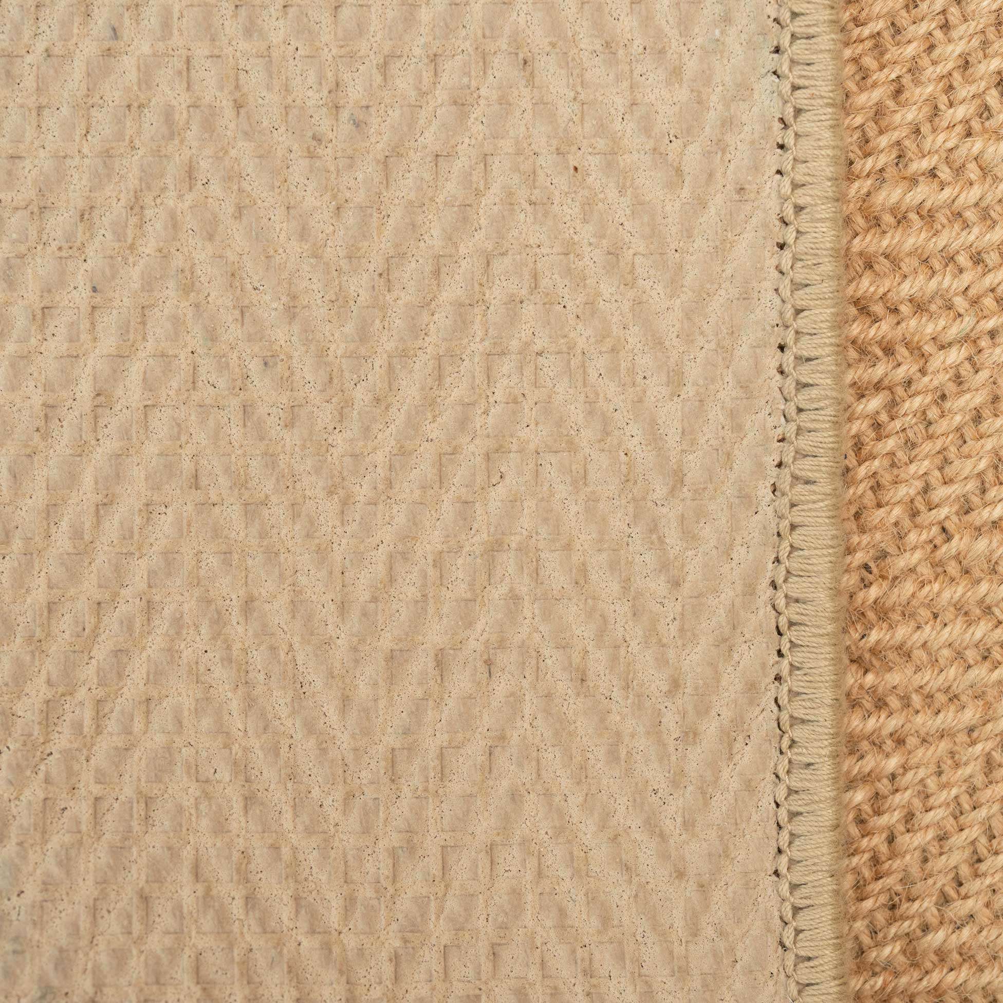 Natural Border Rustic Jute Hallway Runner Rug - Image 8