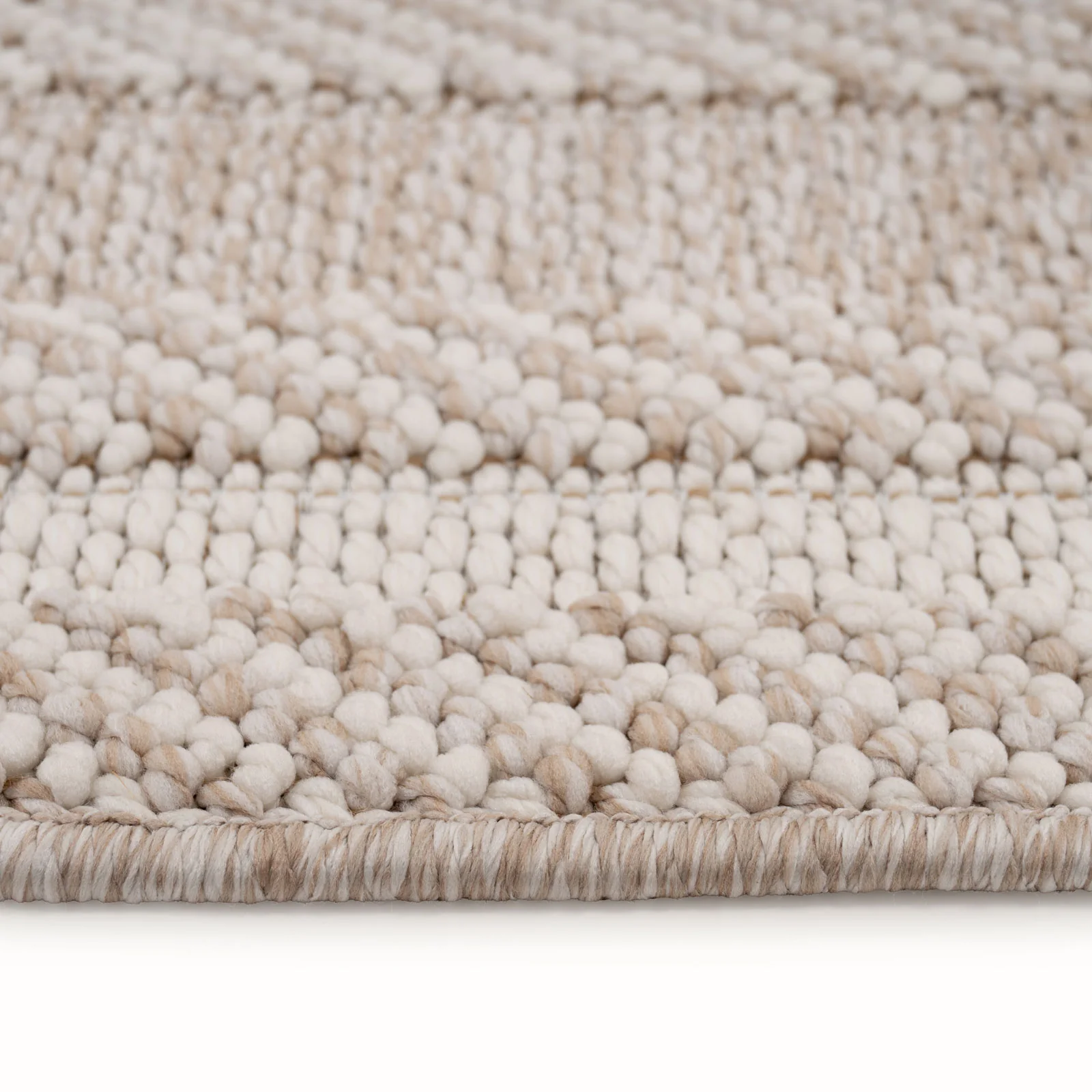 Natural Striped Area Rug - Harper - Image 3
