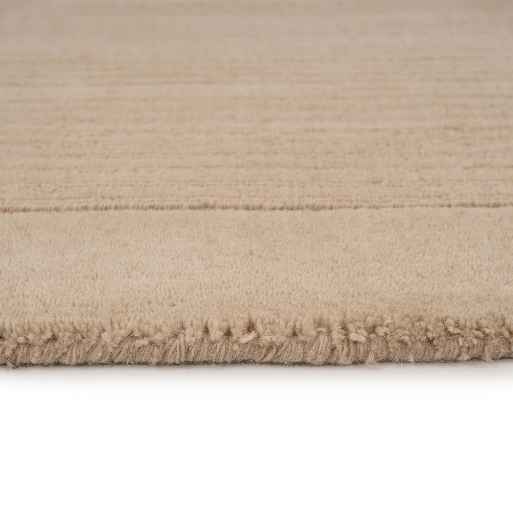 Neutral Bordered Wool Rug - Olann Neutral - Image 7
