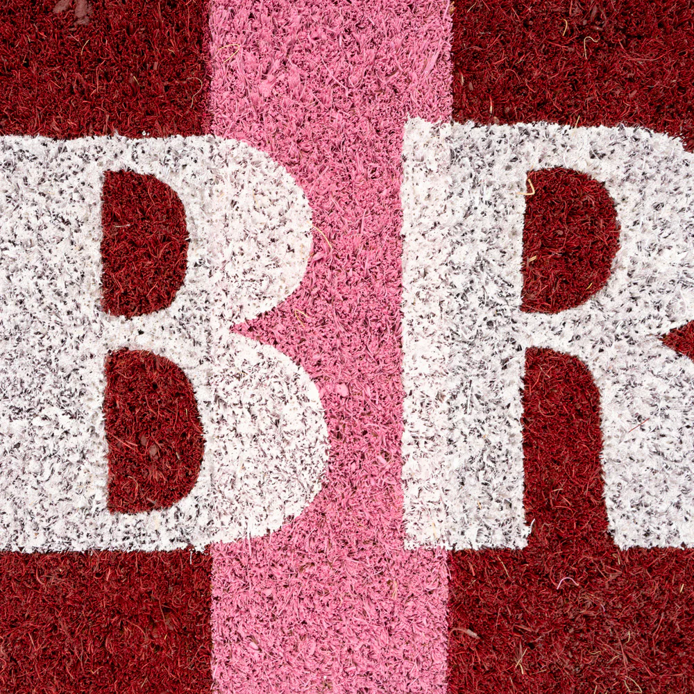 Pink Bright Coir Doormat - Image 5