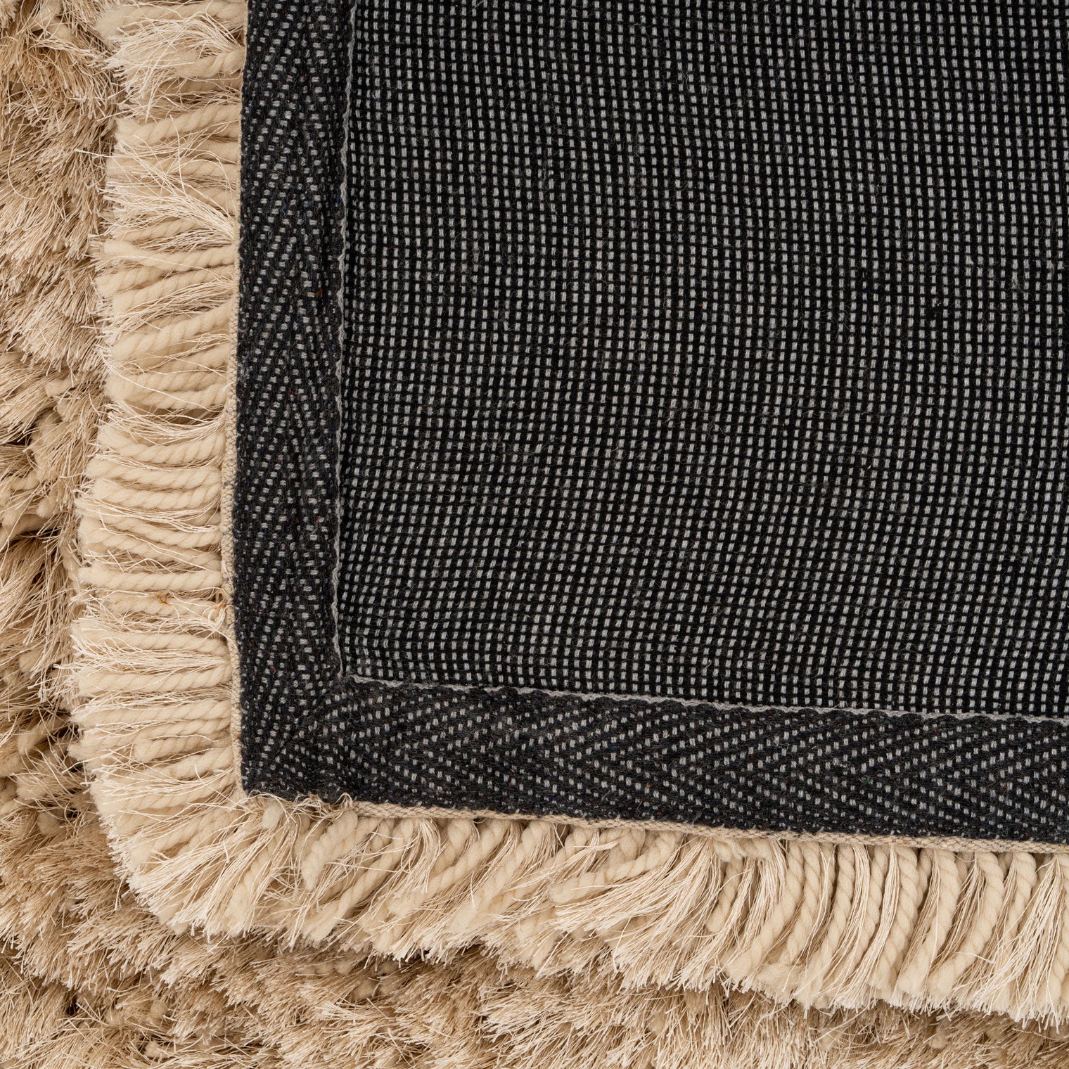 Plush Soft Cream Shaggy Area Rug - Zia - Image 8