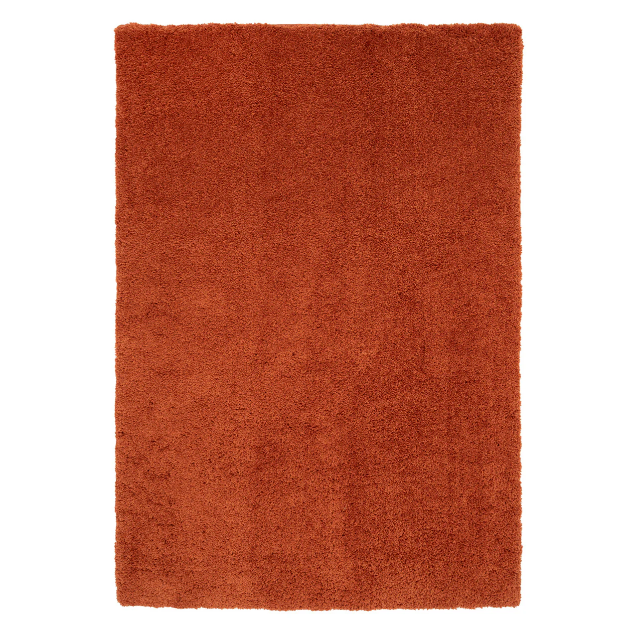 Premium Washable Terracotta Shaggy Rug - Image 7