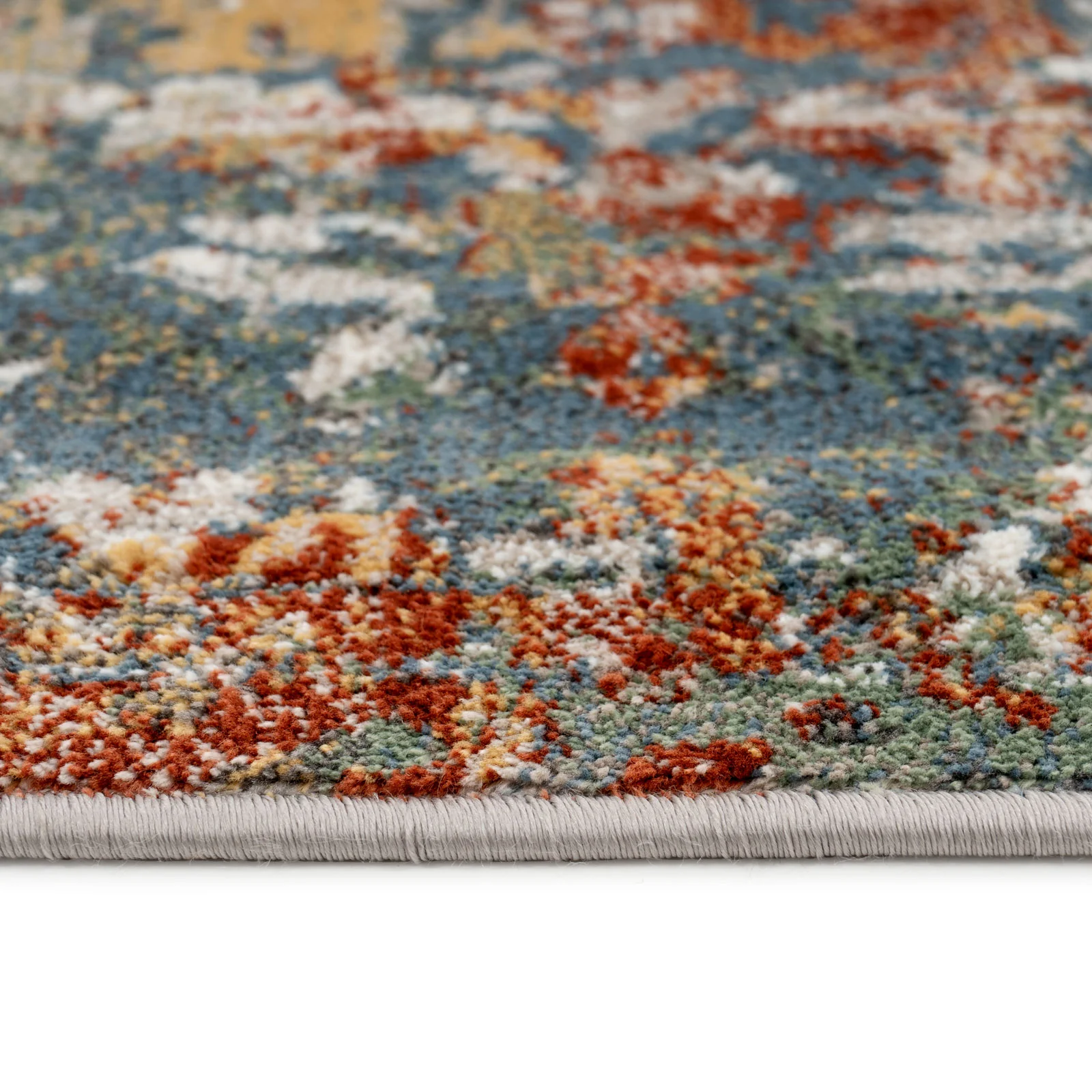 Rustic Colourful Boho Area Rug - Aiyana - Image 9