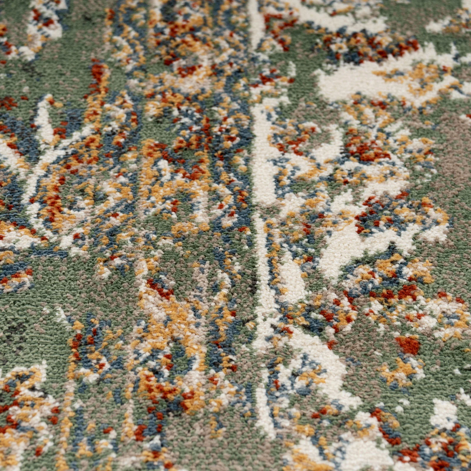 Sage Green Classical Rug - Basila - Image 9