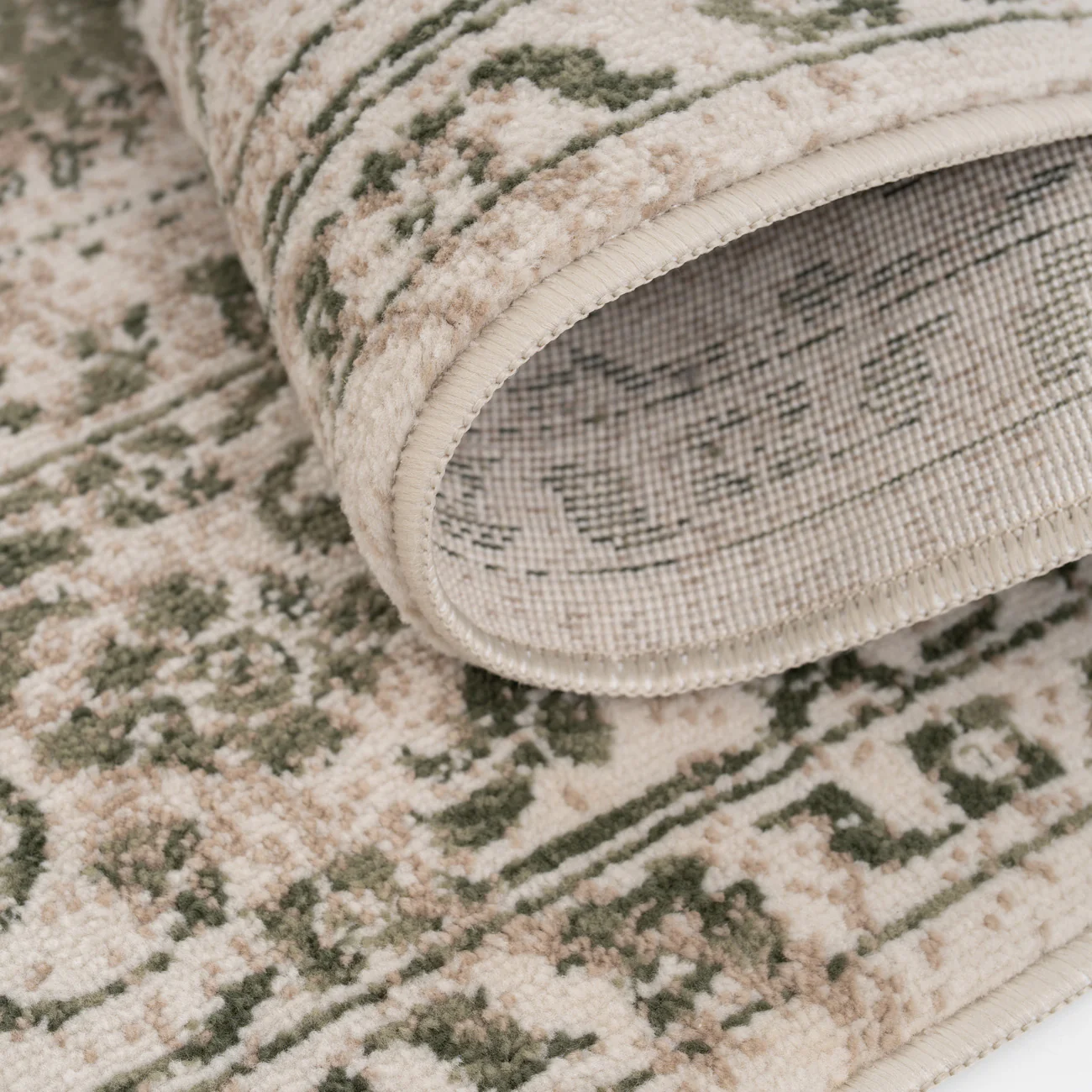 Sage Green Vintage Area Rug - Isadora - Image 4