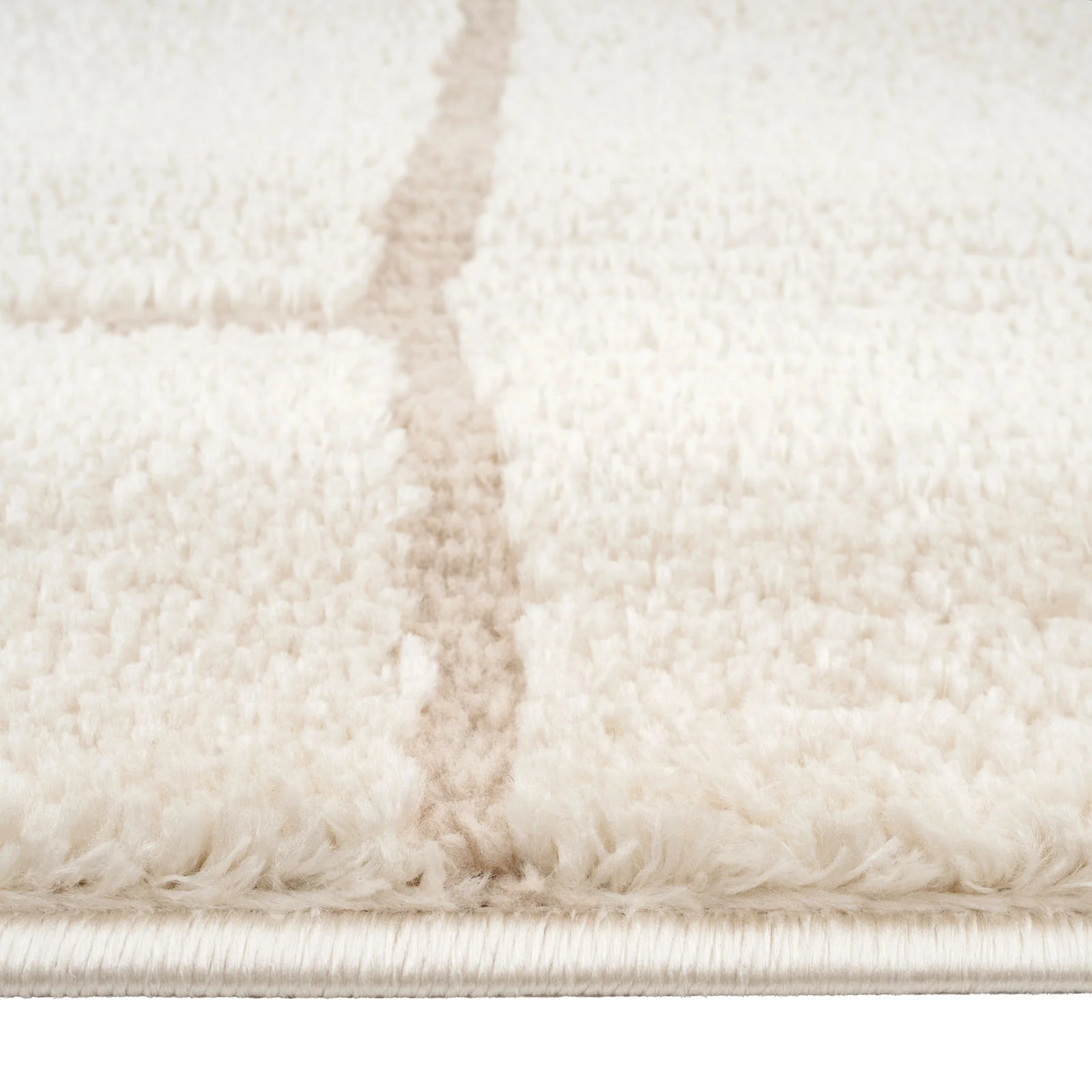 Soft Cream Abstract Rug - Aura - Image 12