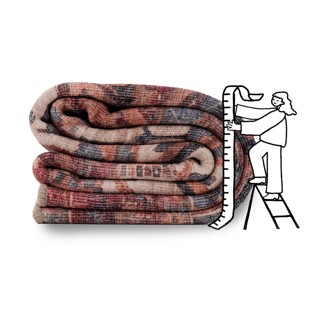 Soft Washable Red Antique Rug - Eliza - Image 14
