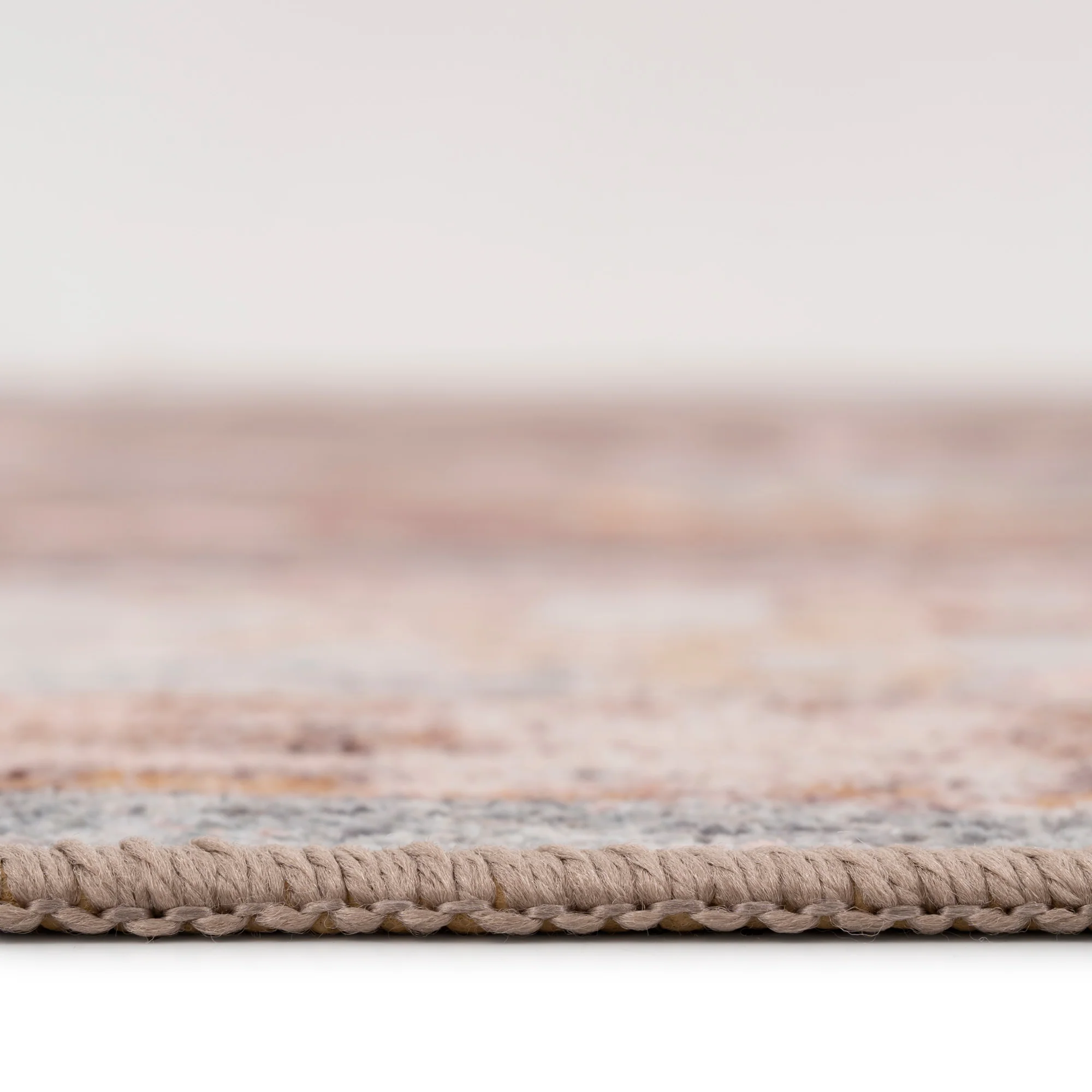 Soft Washable Brown Aztec Rug - Sybil - Image 9