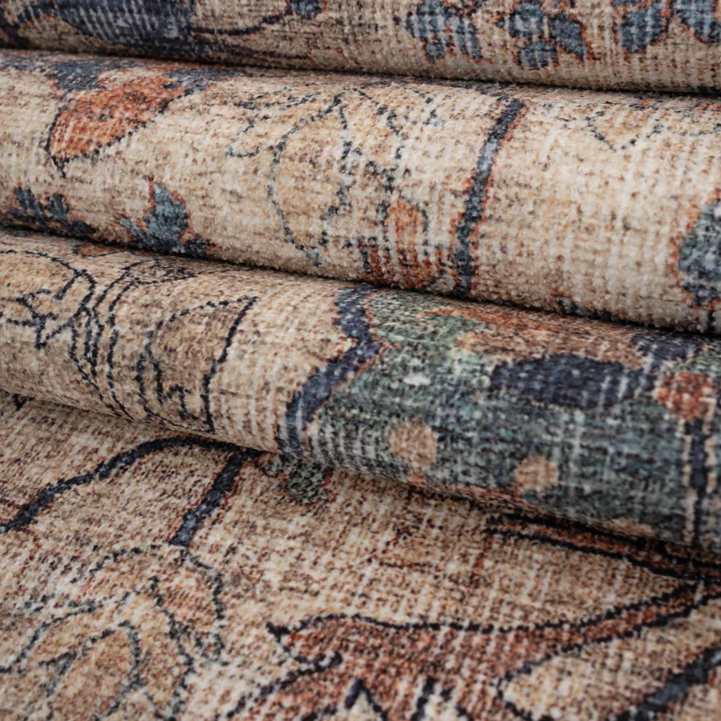 Soft Washable Blue Regency Runner - Dorothea - Image 4