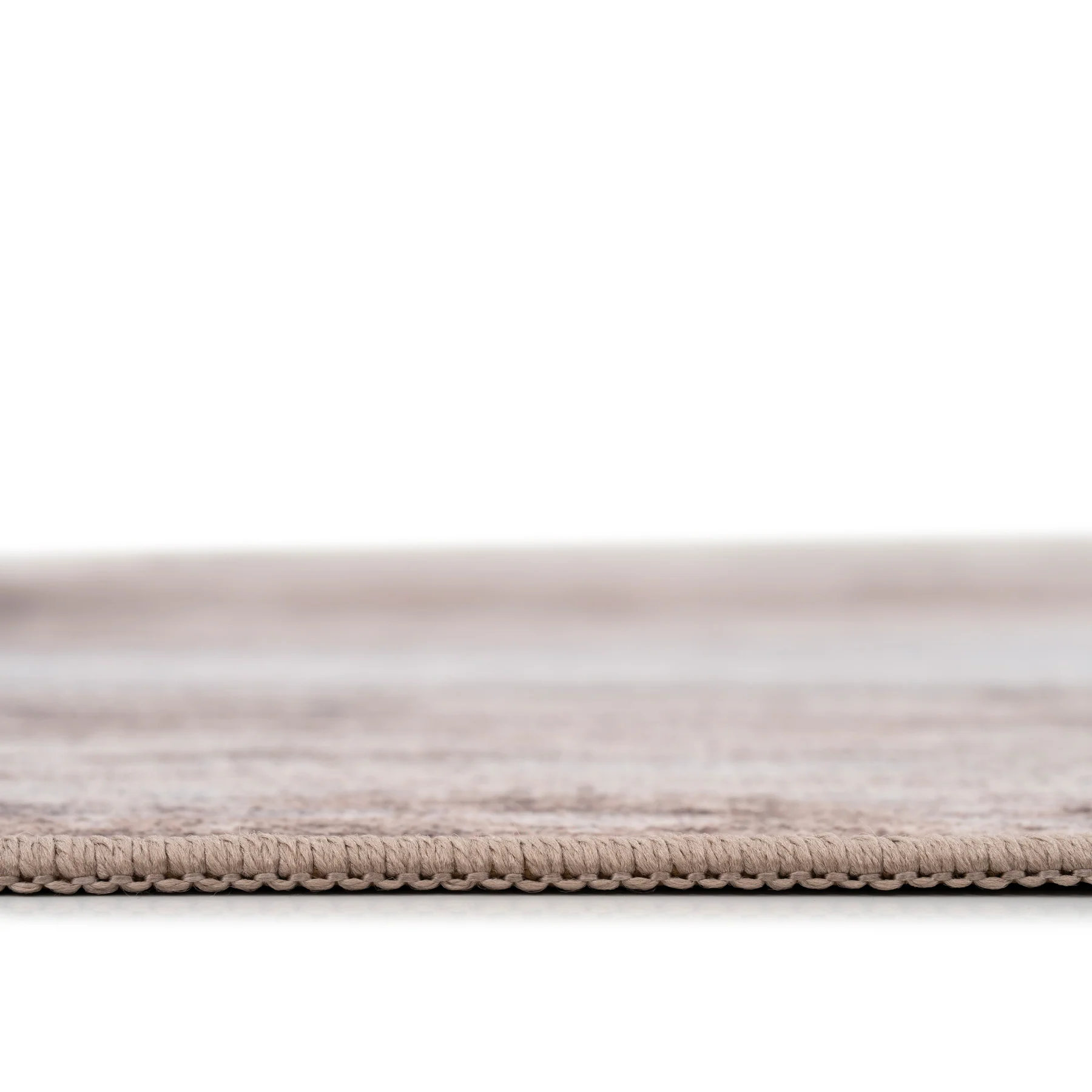 Soft Washable Brown Abstract Runner - Taron - Image 2