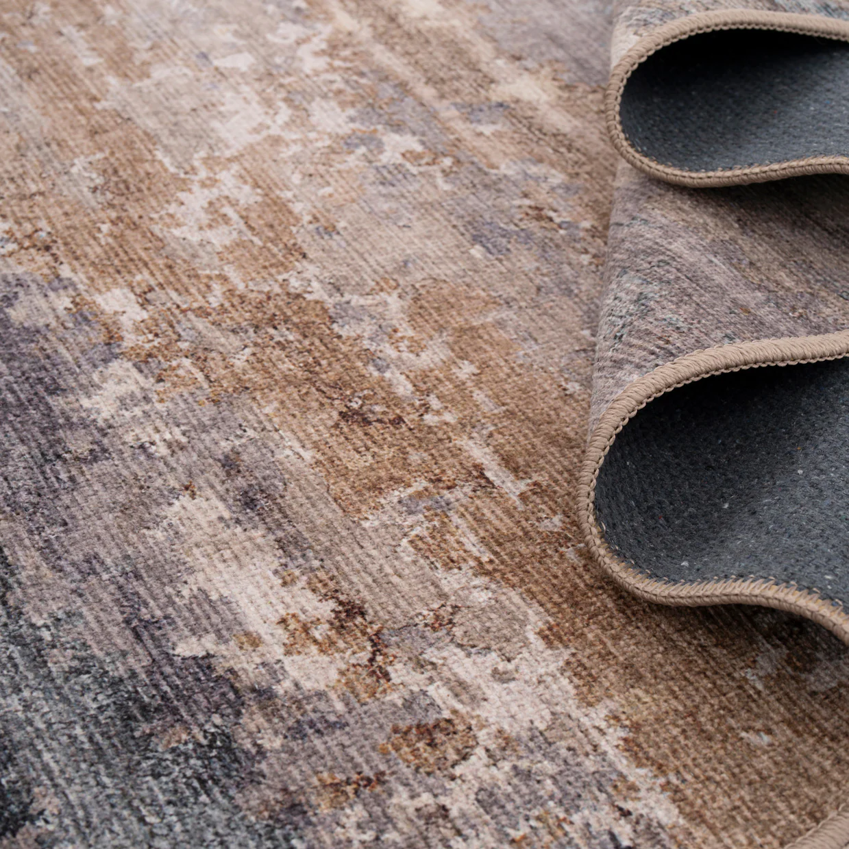 Soft Washable Brushed Gold Runner - Millie - Image 6