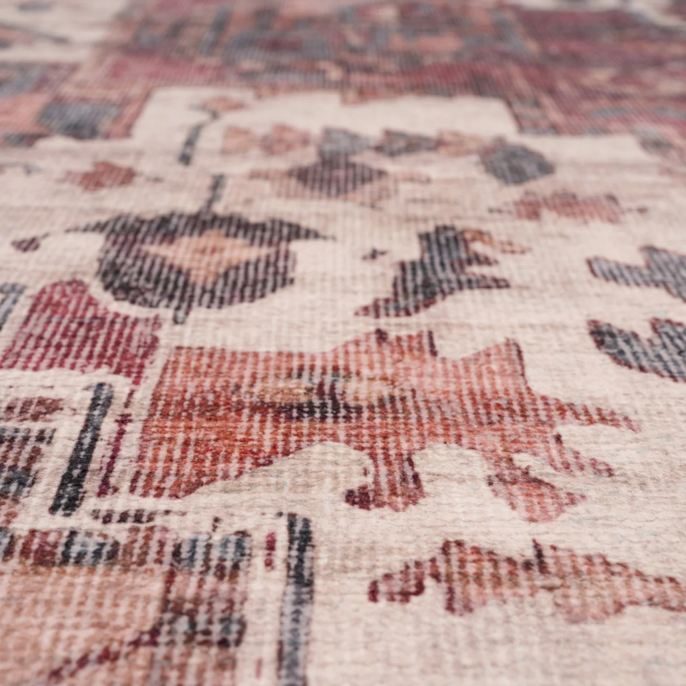 Soft Washable Burgundy Doormat - Rubyana - Image 6