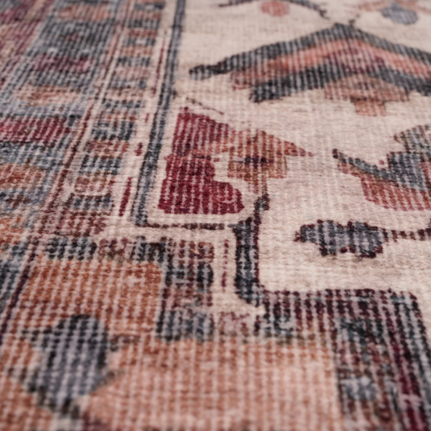 Soft Washable Burgundy Doormat - Rubyana - Image 7