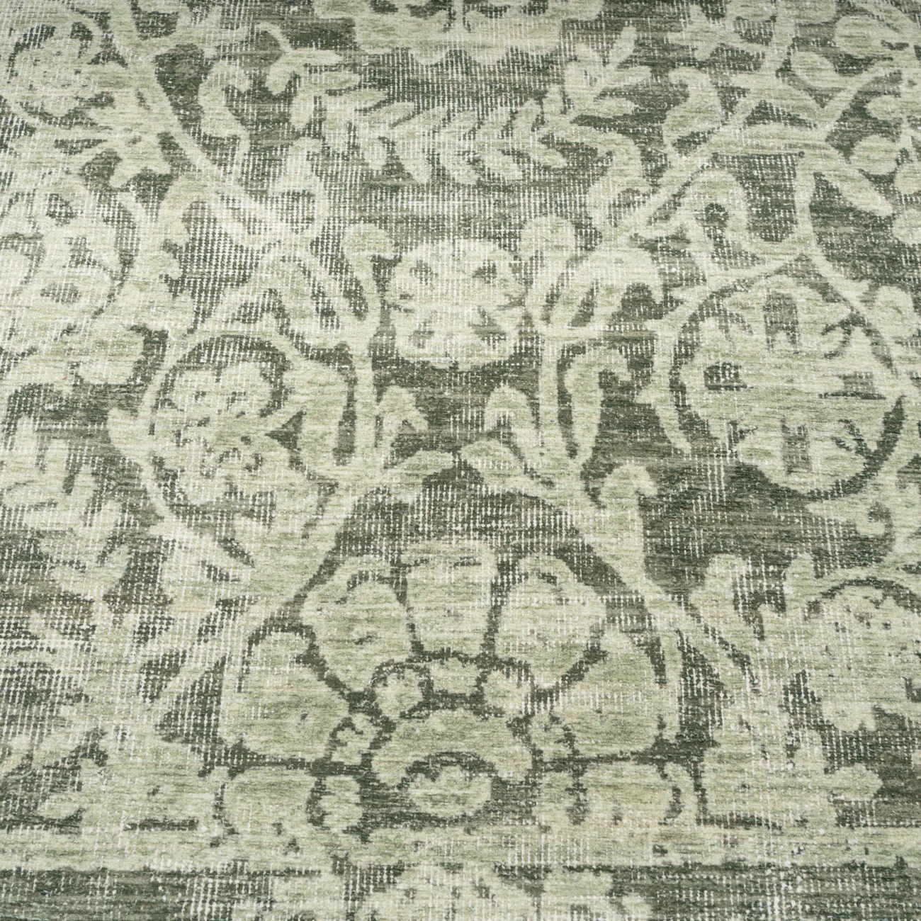 Soft Washable Green Motif Runner - Pippa - Image 6