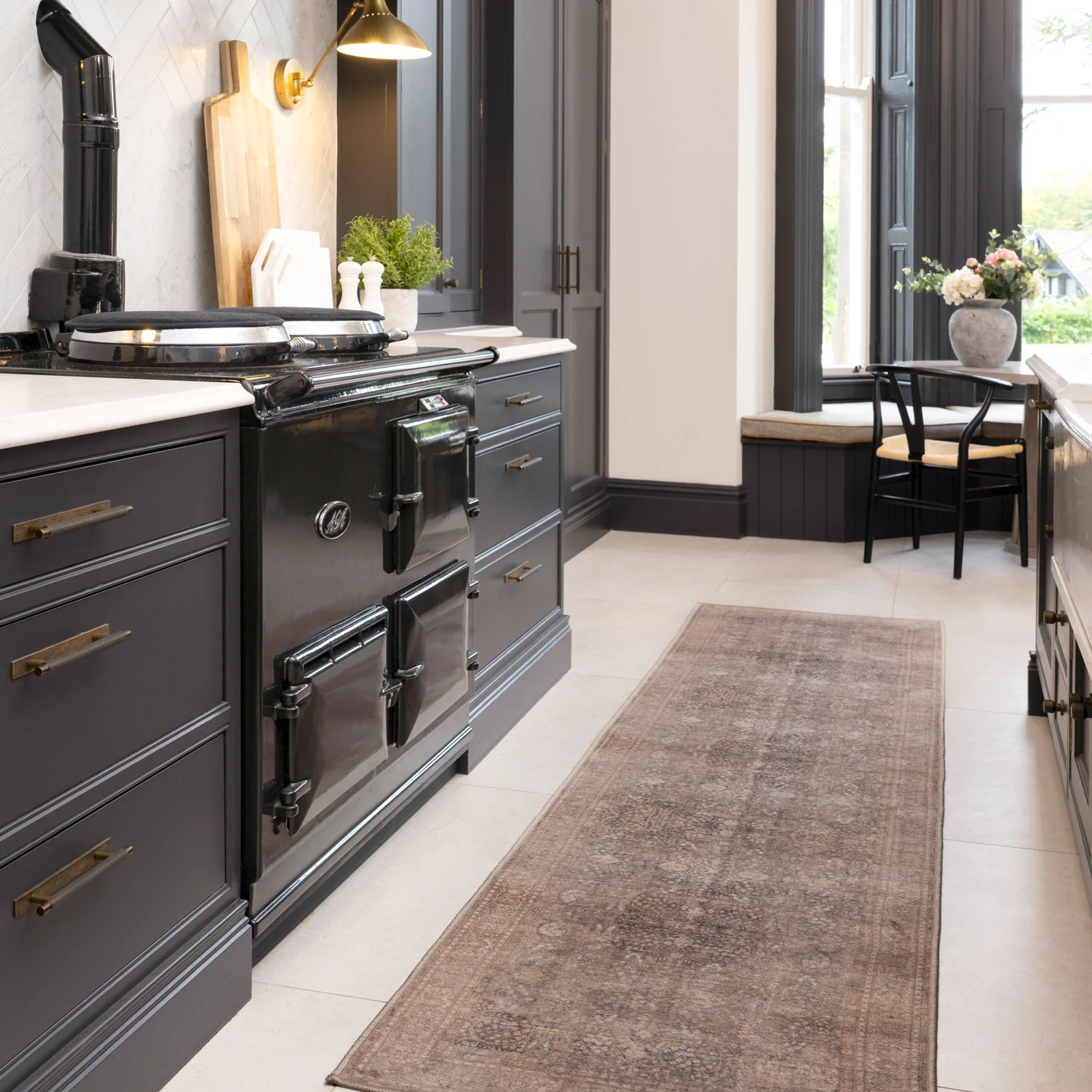 Soft Washable Heritage Brown Rug - Winnie - Image 7
