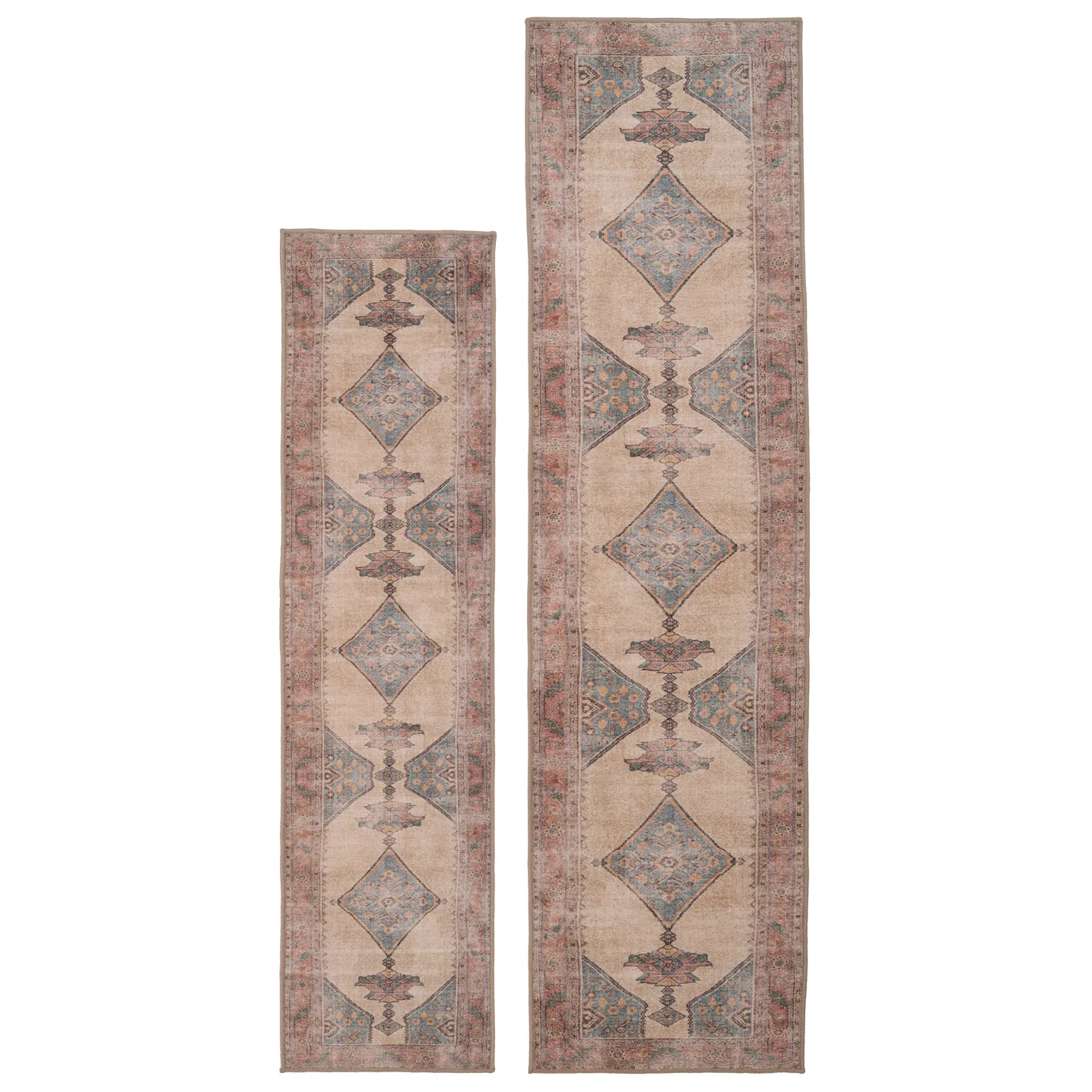 Soft Washable Multicolour Moroccan Runner - Coralie - Image 9