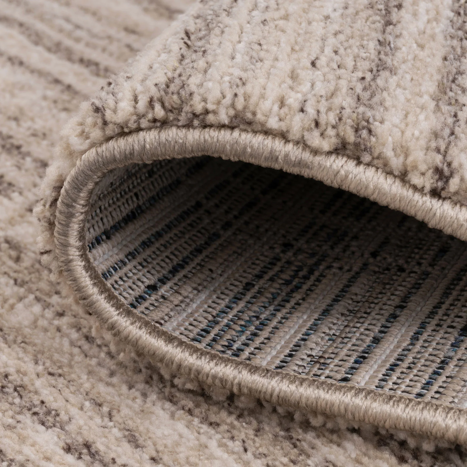 Subtle Beige Border Living Room Rug - Manon - Image 6