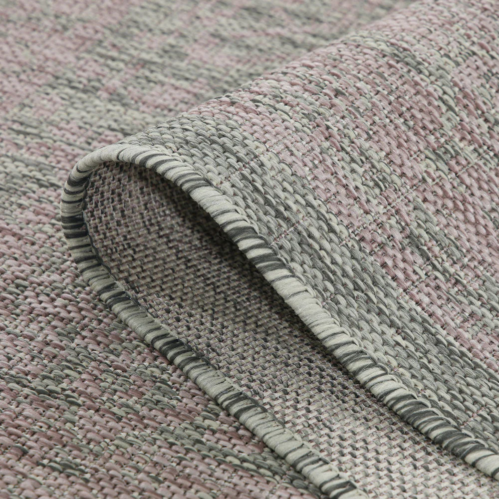 Vintage Pink Grey Area Rug - Soutil - Image 5