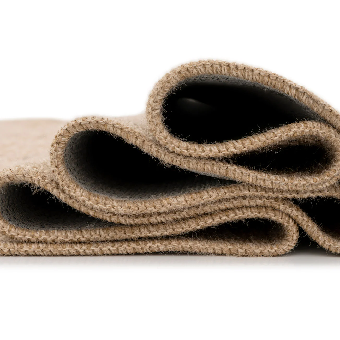 Washable Beige Berber Jute Style Runner - Alva - Image 6