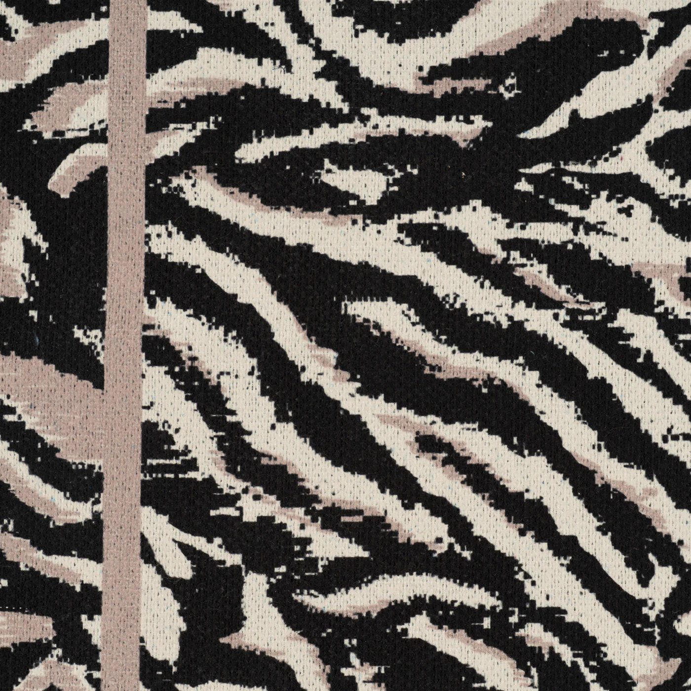 Washable Black Zebra Print Doormat - Zebra - Image 3