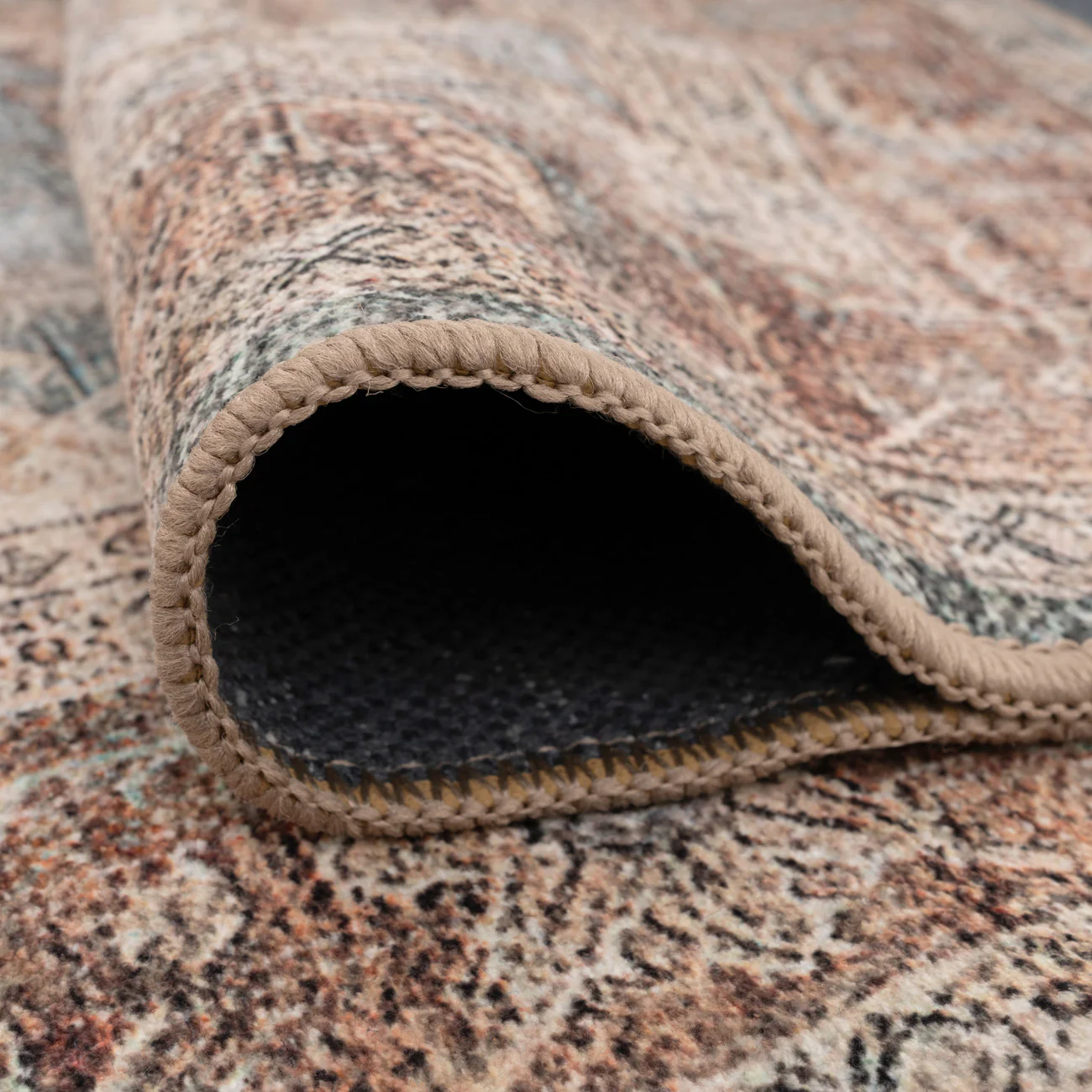 Washable Blue Heritage Runner - Sonder - Image 6