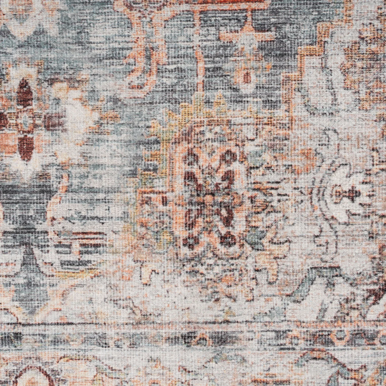Washable Blue Vintage Rug - Serene - Image 14