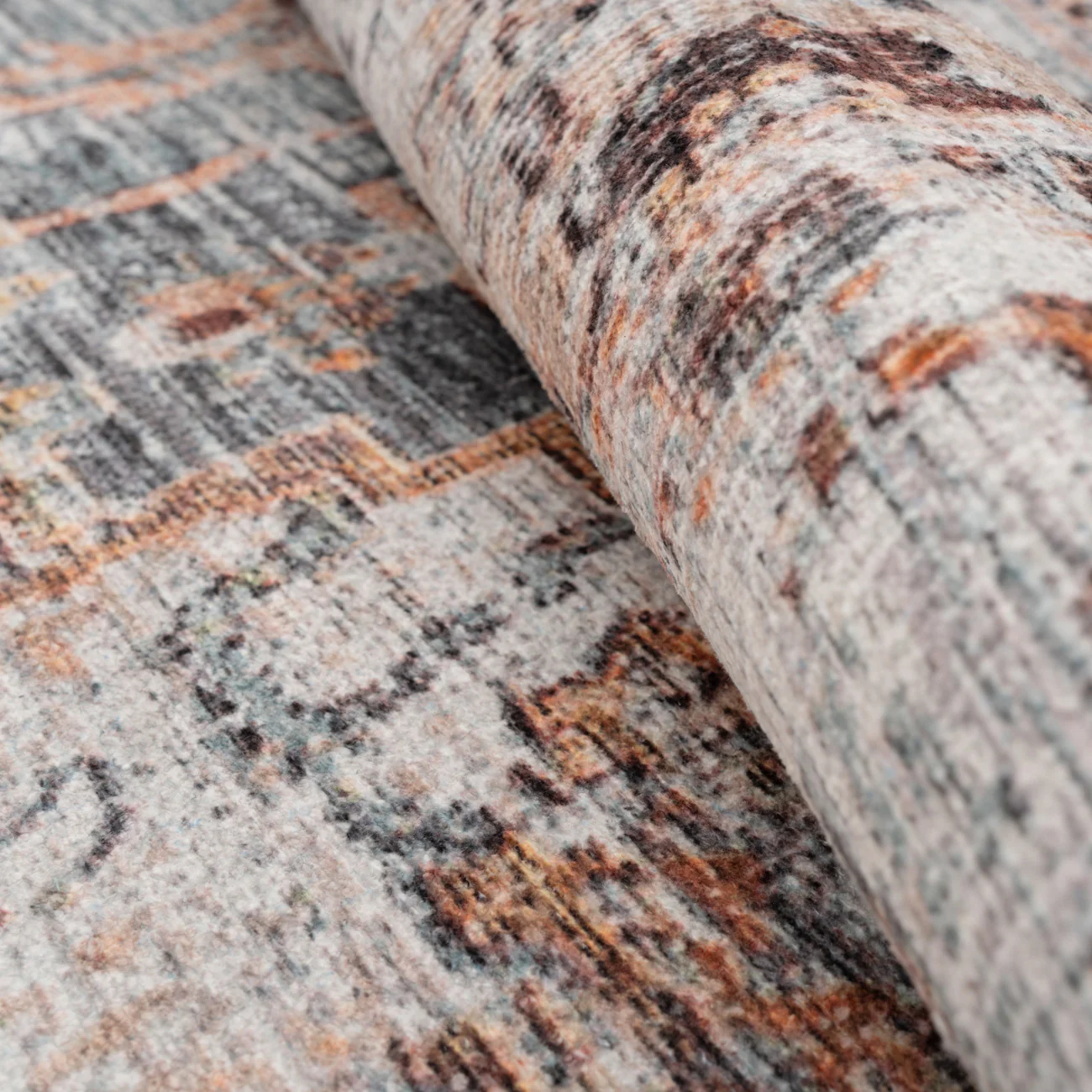 Washable Blue Vintage Runner - Serene - Image 7