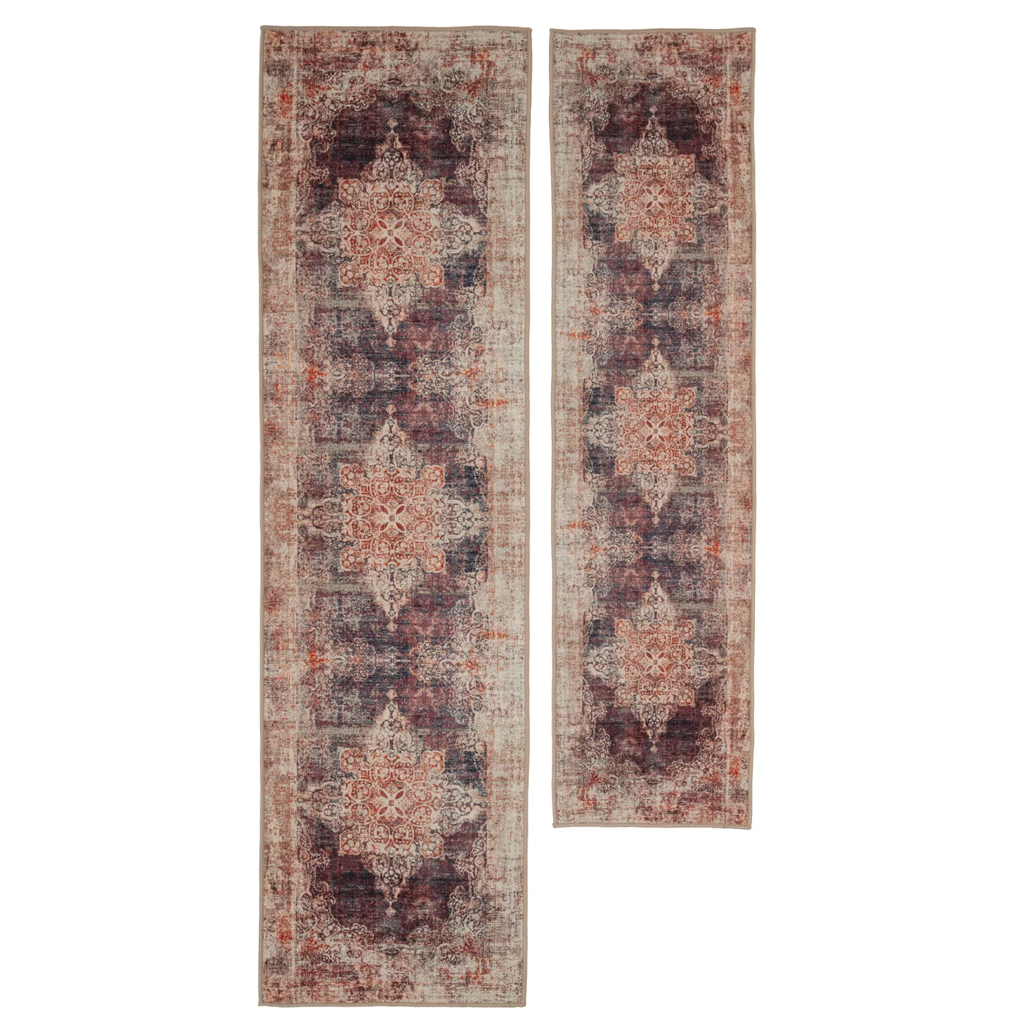 Washable Boho Distressed Rug - Opal - Image 10