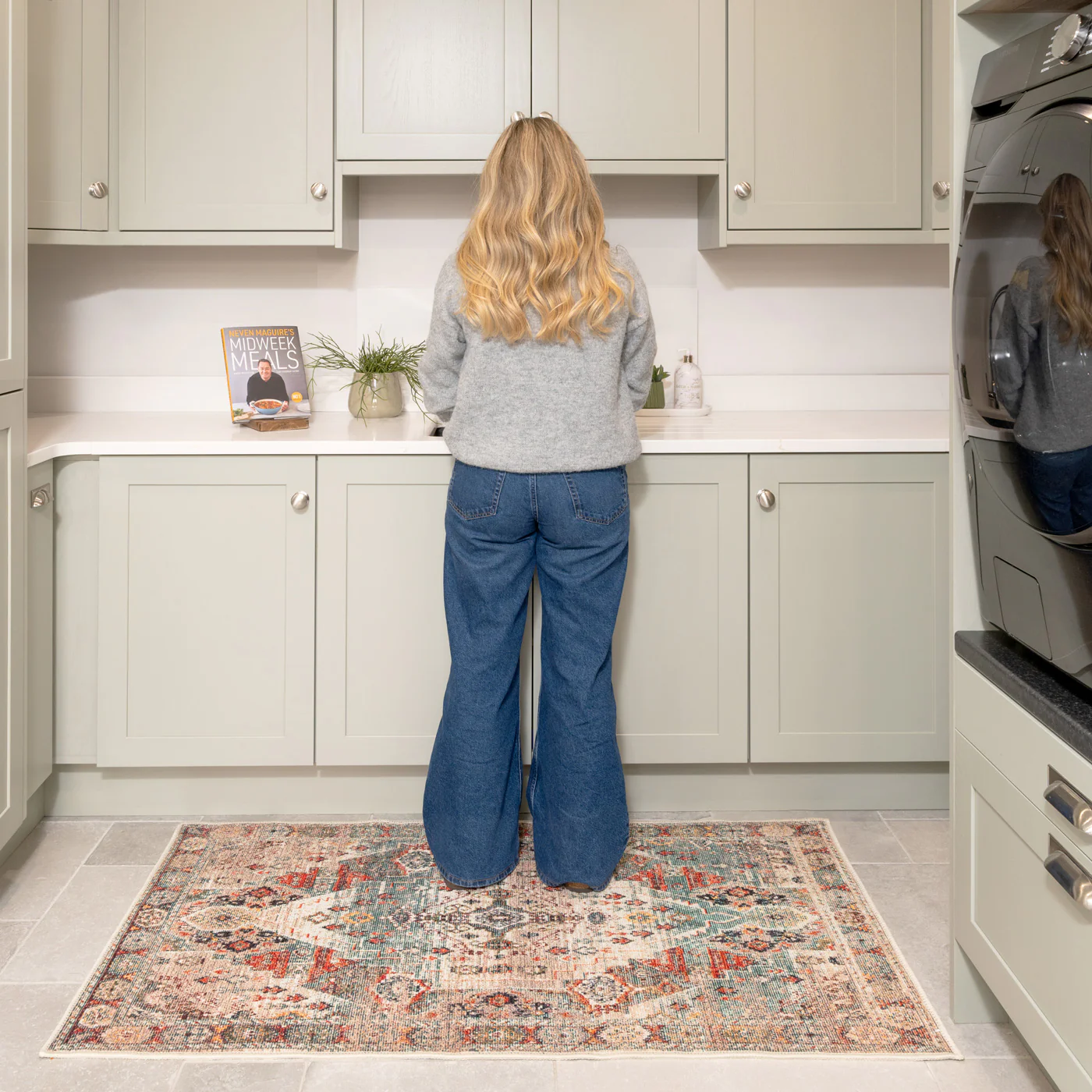 Washable Colourful Kitchen Mat - Hue - Image 2