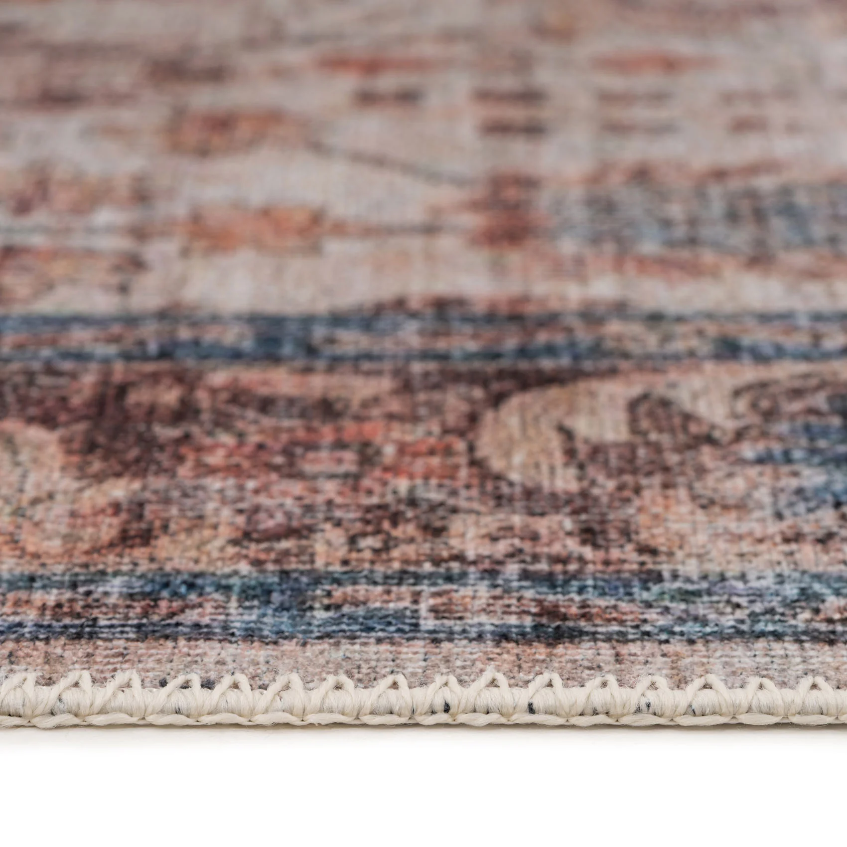 Flatwoven Washable Earthy Flora Area Rug - Shannon - Image 4