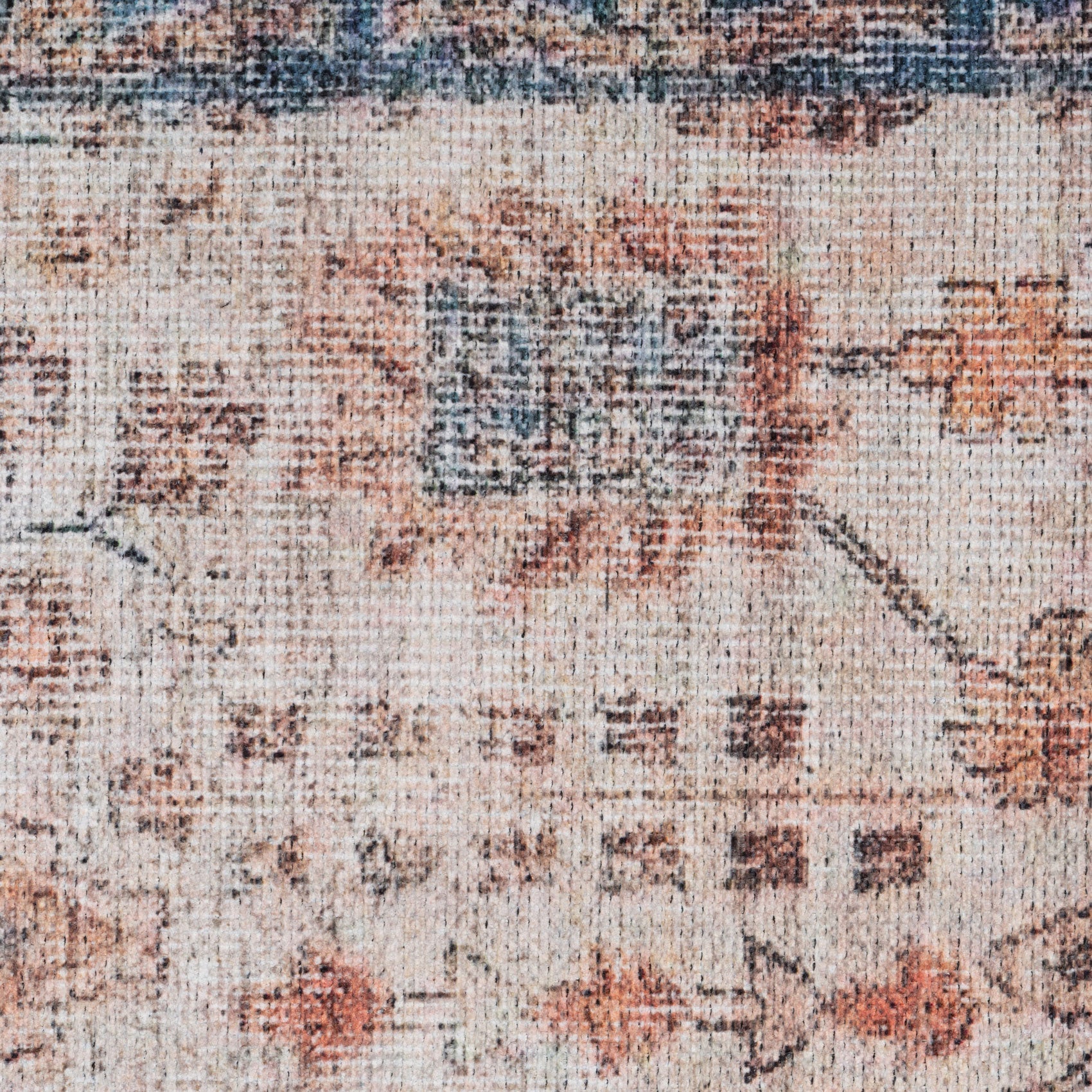 Flatwoven Washable Earthy Flora Runner Rug - Shannon - Image 7