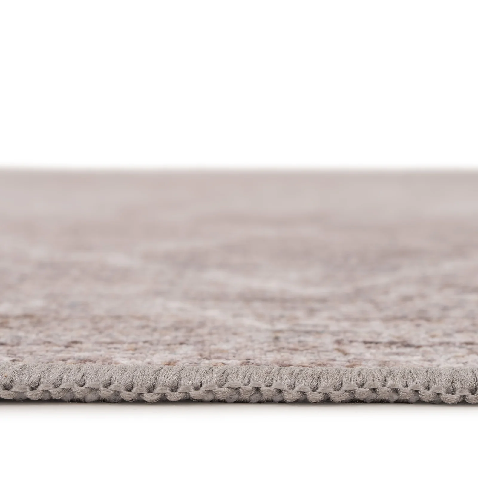 Washable Greige Berber Runner - Brindle - Image 9