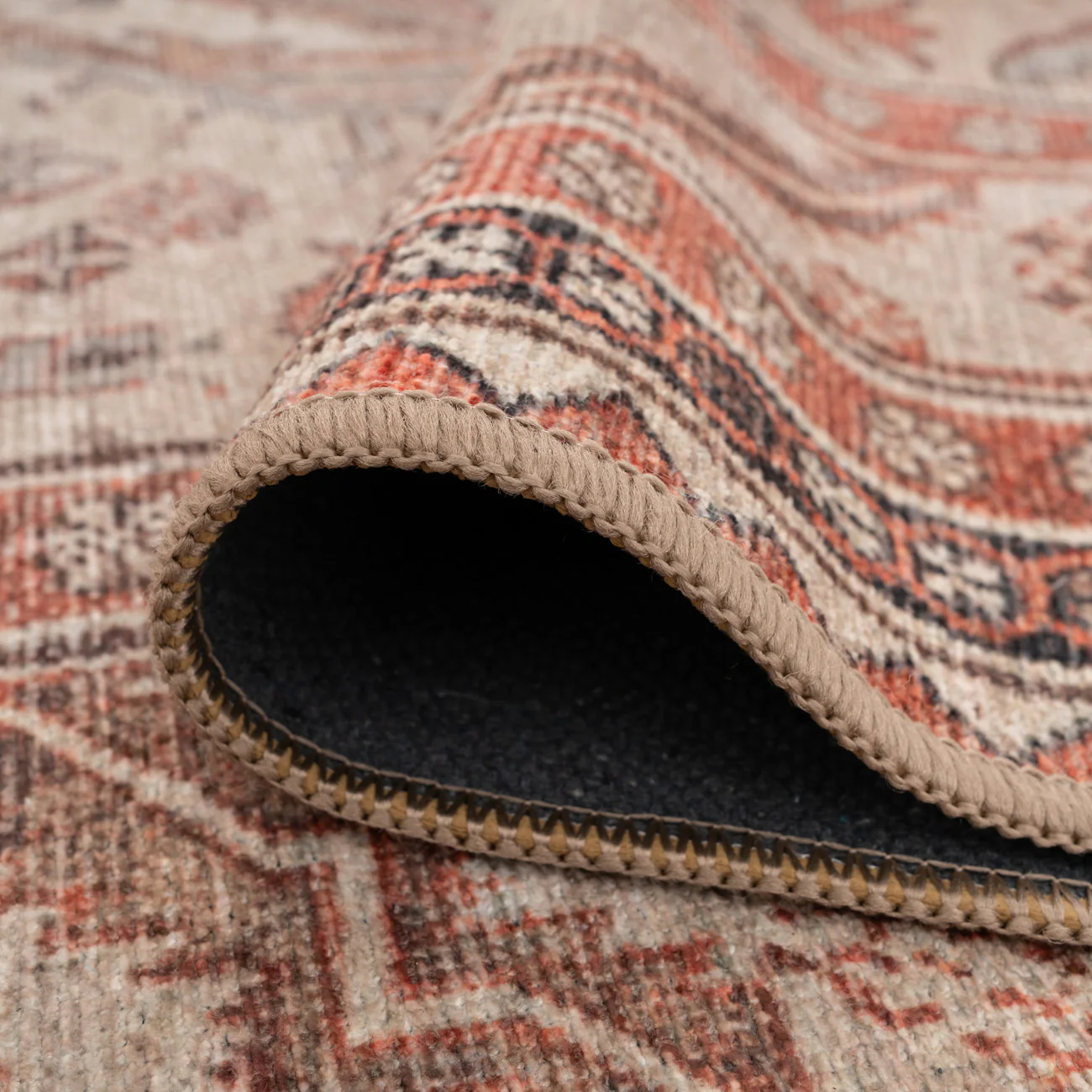 Washable Terracotta Kitchen Mat - Rowe - Image 3