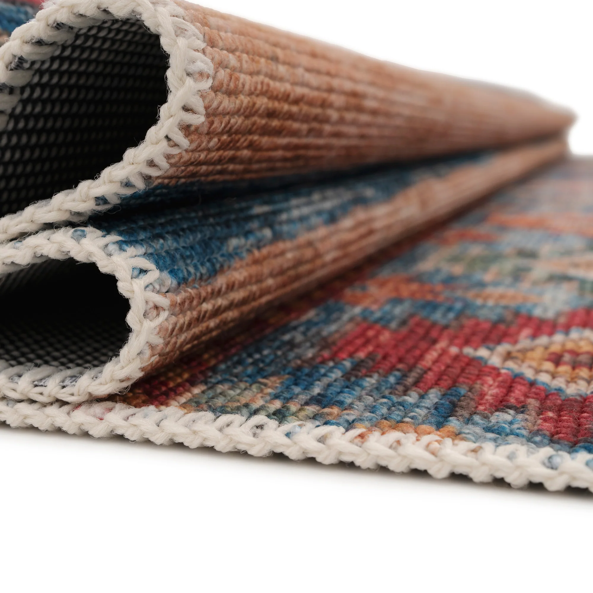 Washable Looped Multicolour Boho Runner - Alia - Image 6