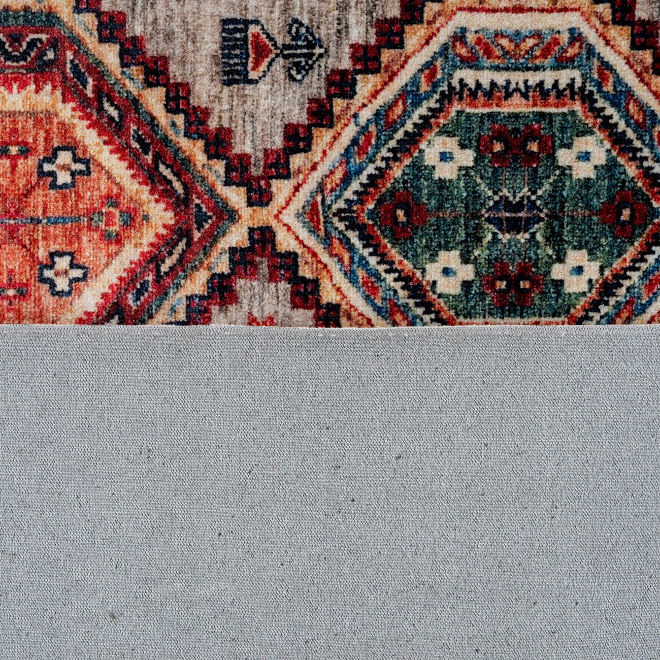 Washable Multicolour Persian Style Runner - Rani - Image 6