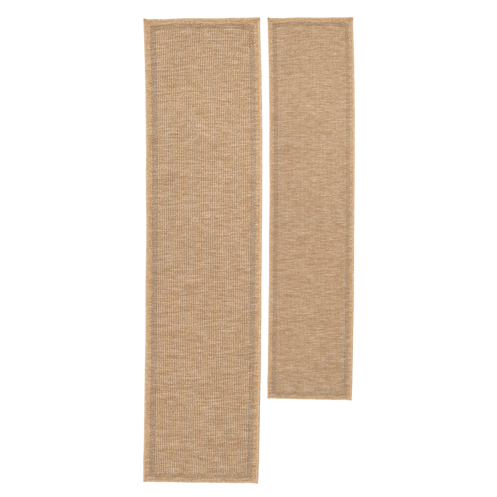 Washable Natural Brown Jute Style Runner - Kai - Image 7